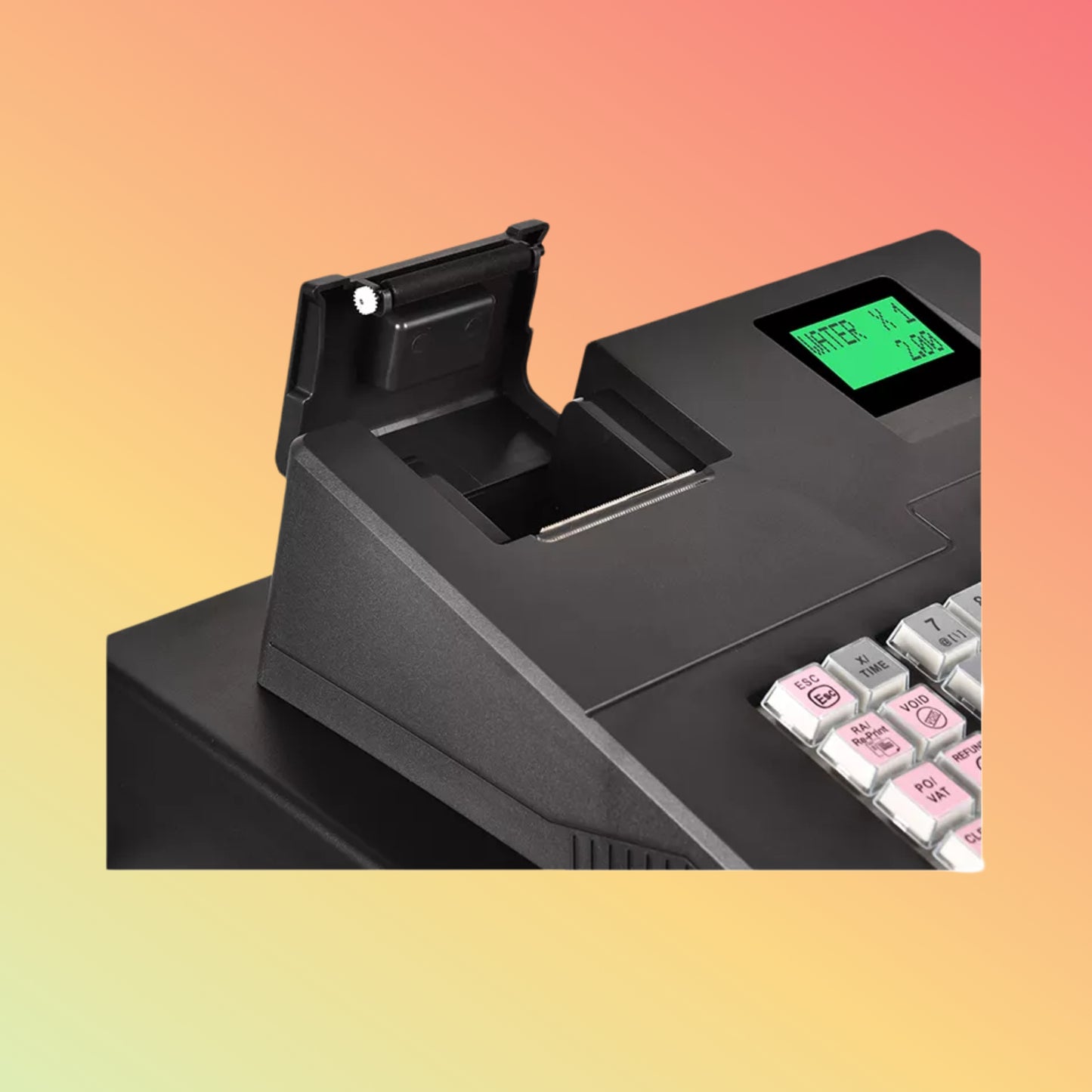 HCCTG 1000 PLUS 39 Keys Electronic Cash Register With PC Software ECR600