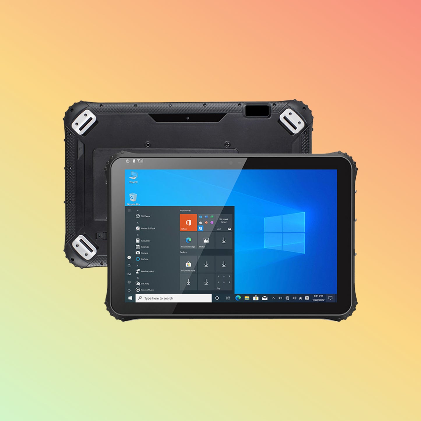 WinPad W122J 12 Inch 128GB SSD Rugged Tablet Windows 10/11 System PC