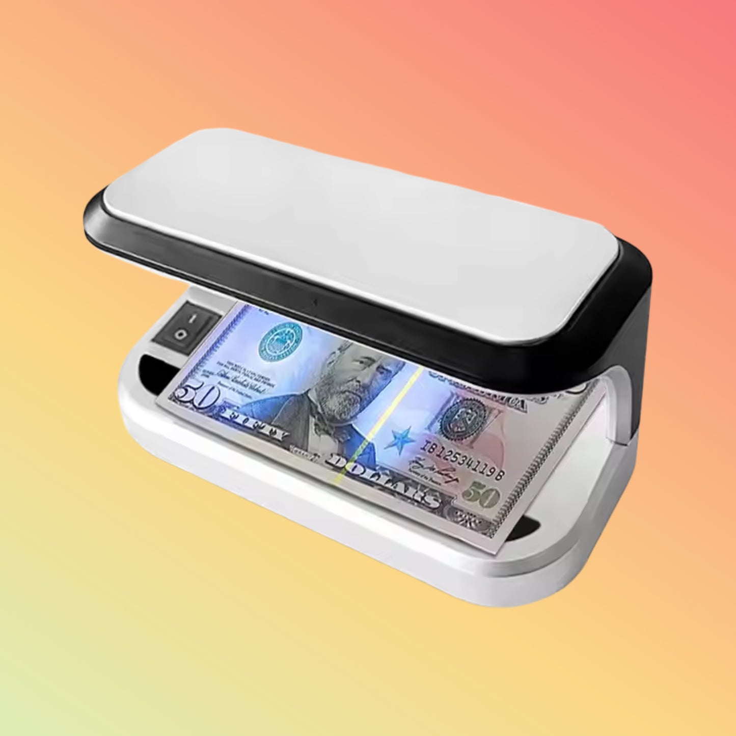 UN-Y2 UV Counterfeit Money Detector with Battery Operation