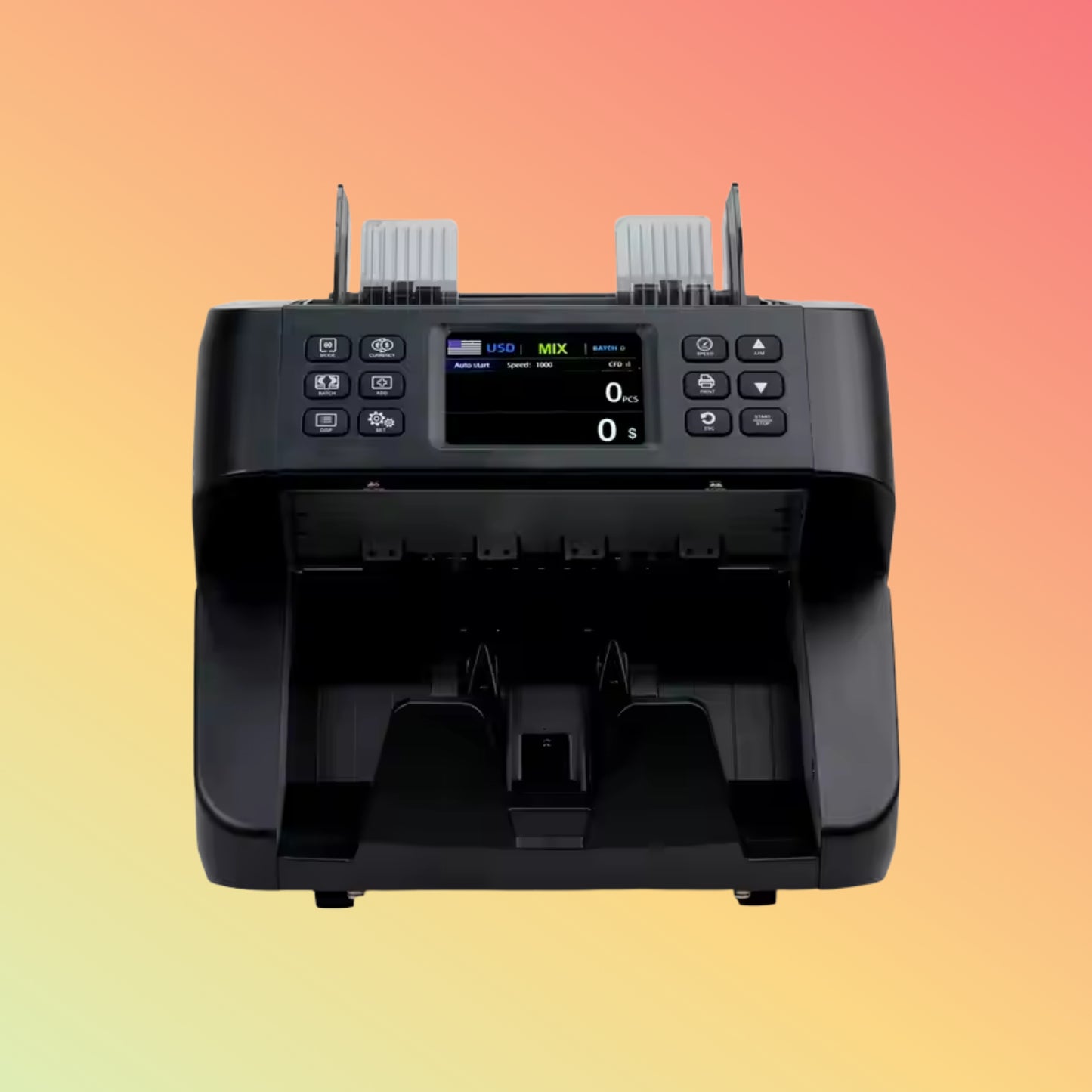 UNION 60C ECB-Approved Top-Loading Multi-Currency Bill Counter