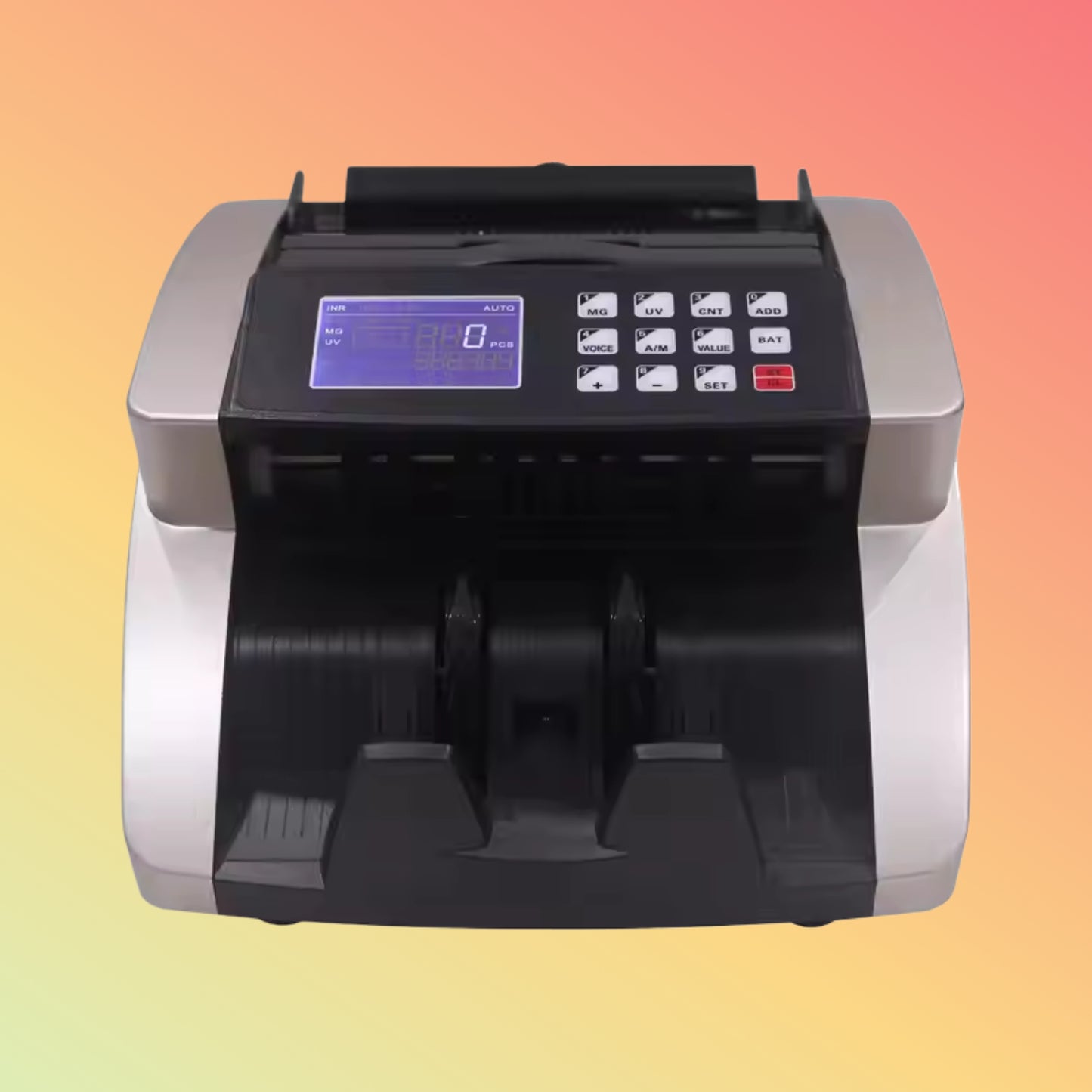 UNION C15 Euro Money Counter Counterfeit Detector Banknote Counting Machine Uv Led Money Detectors Banknote Bill Money Counter