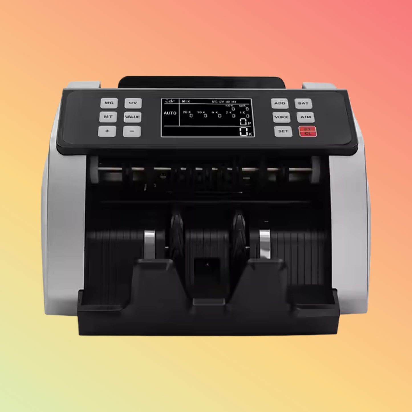 UN-17 Multi-Currency Banknote Counter UV Light Cash Detector Currency Checker UV Light Money Counting Machine