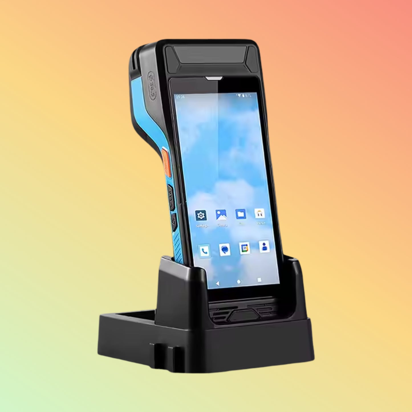 Android 13 PDA POS with 58mm Receipt Printer & Bluetooth/WiFi