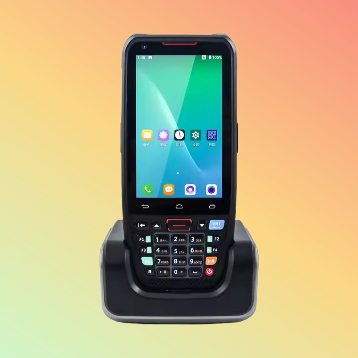 Waterproof N40L 4" Android PDA 4G NFC Barcode Scanner