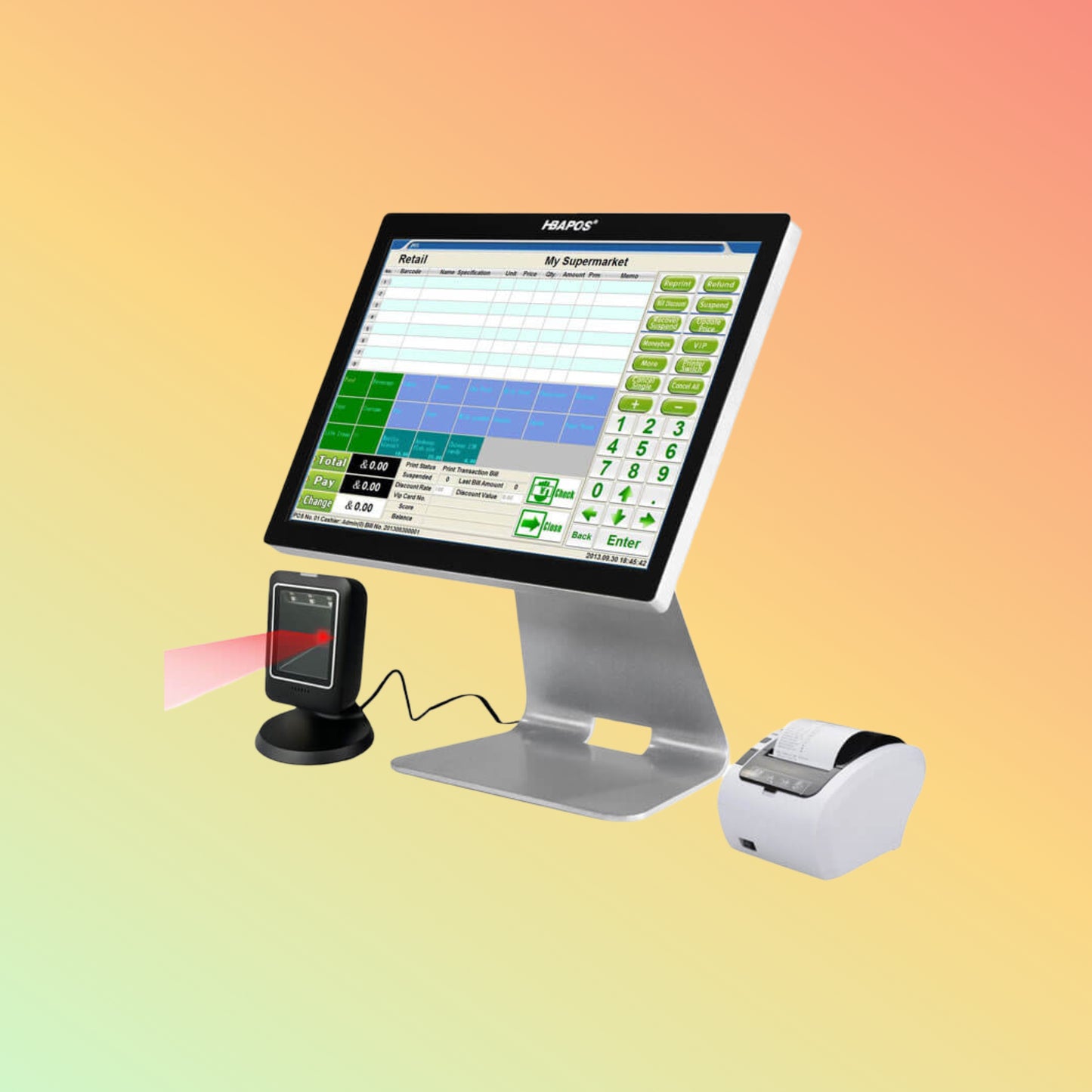 Hbaos HBA-Q2 Windows Pos System