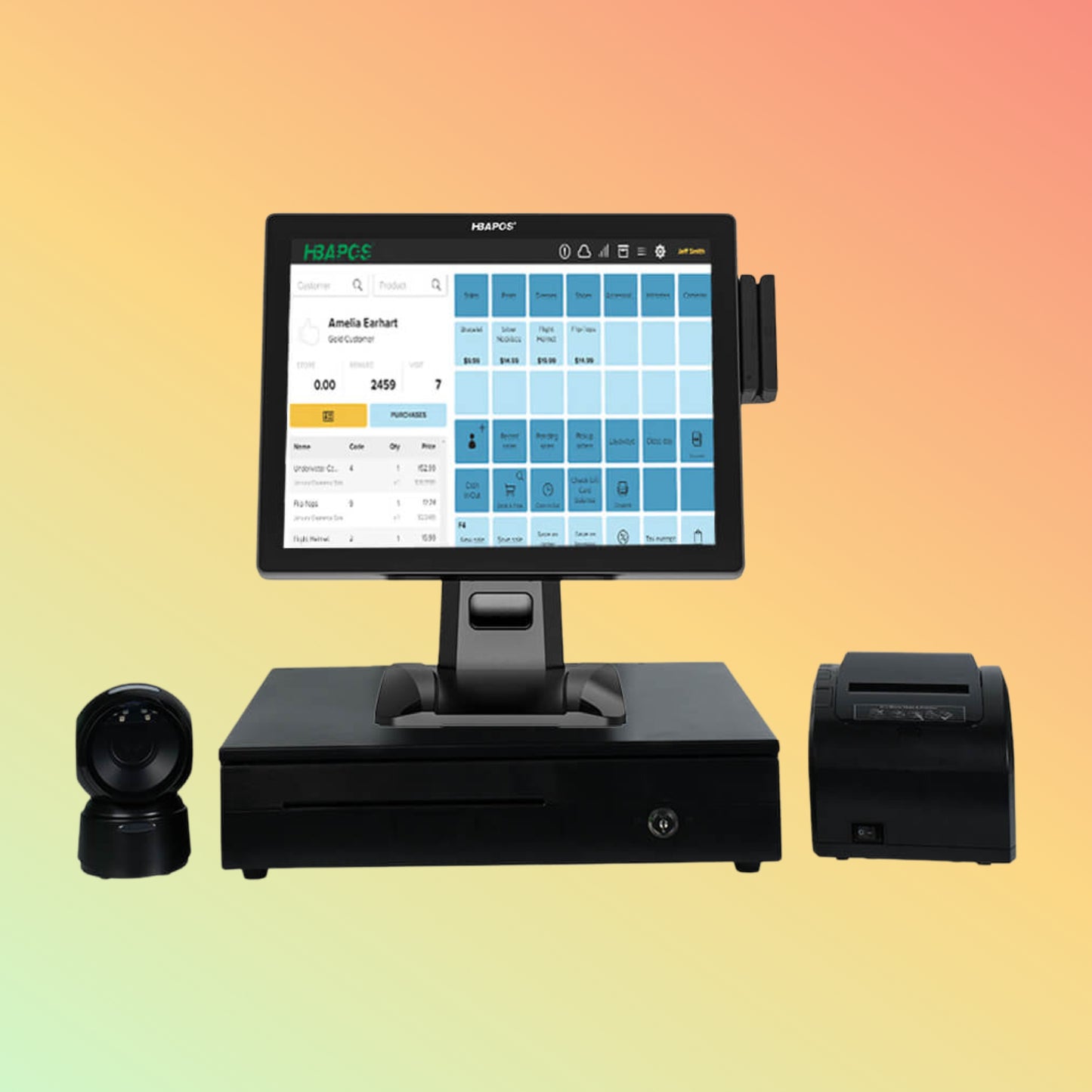 Hbaos HBA-GM50 Windows Pos System
