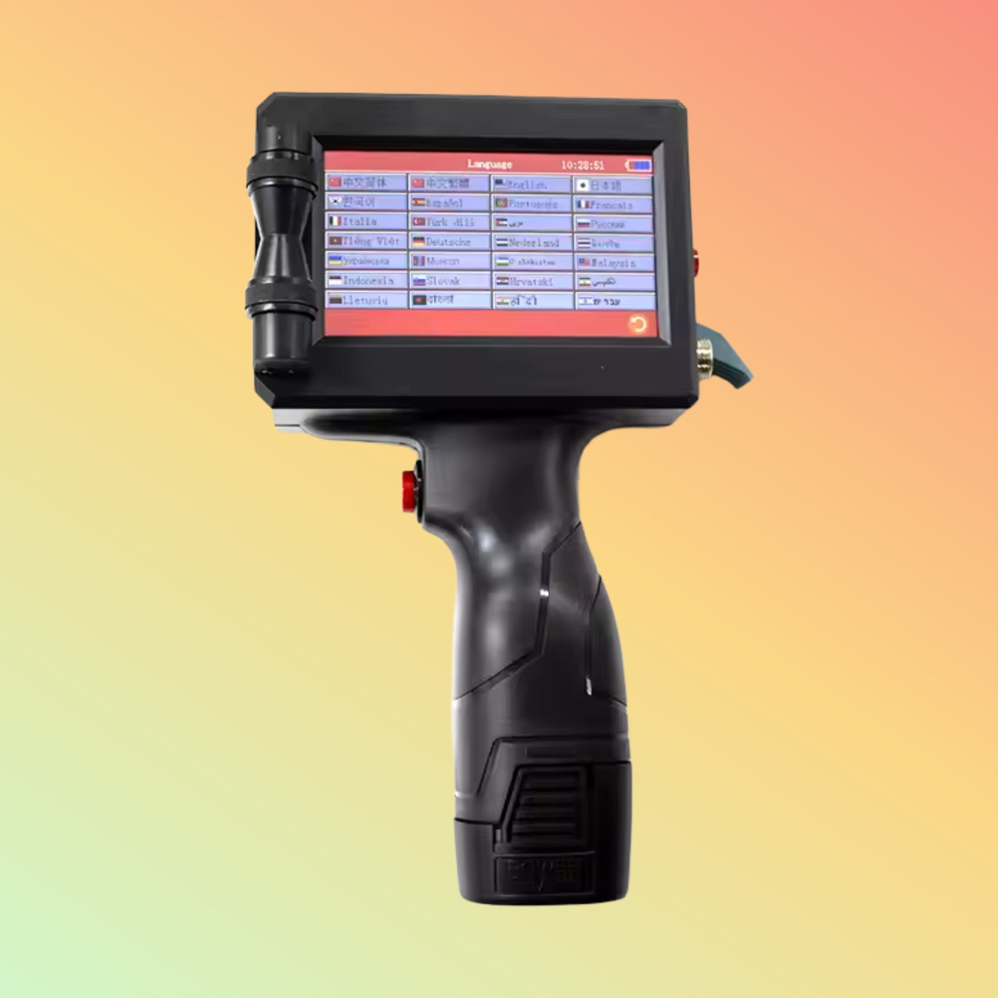 Yaomatec 50.8mm Handheld Inkjet Printer for QR & Barcode