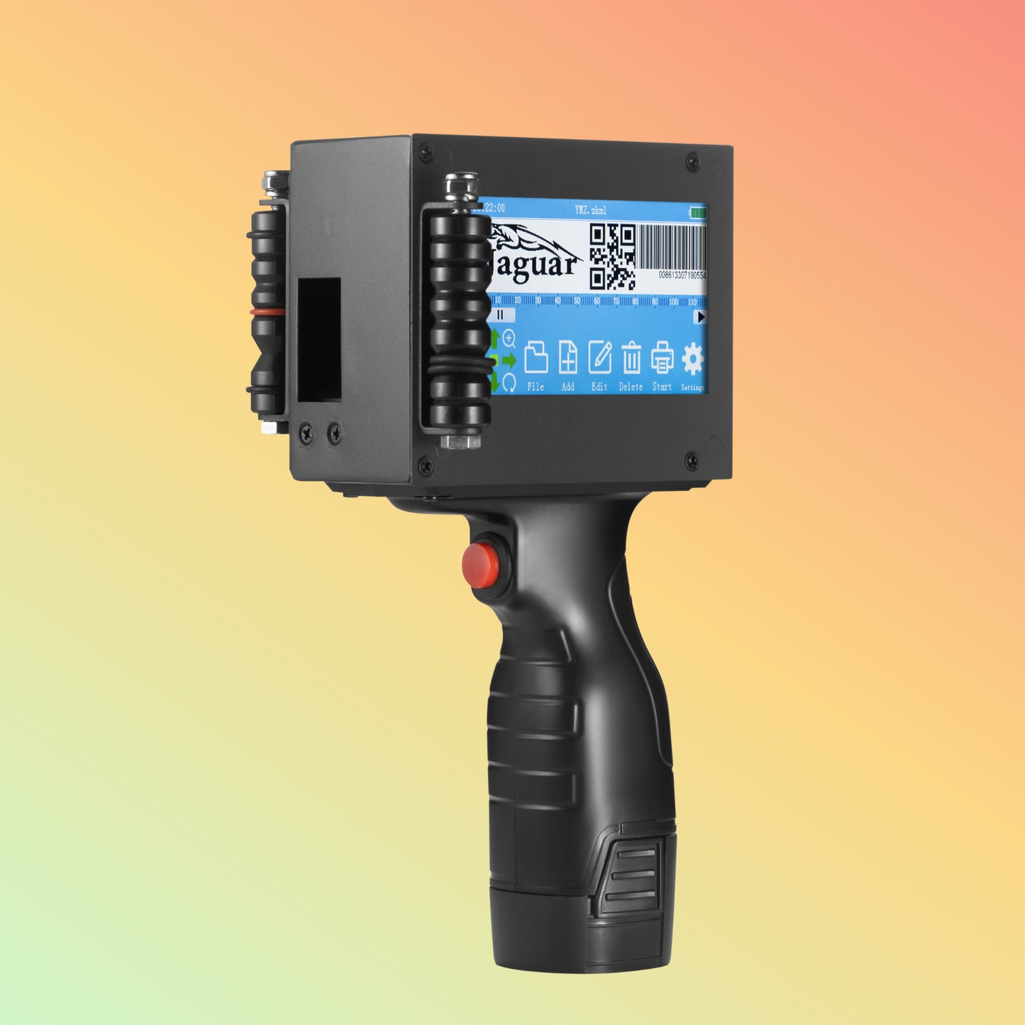 Yaomatec High-Quality Handheld Inkjet Printer for Date, Number & Logo