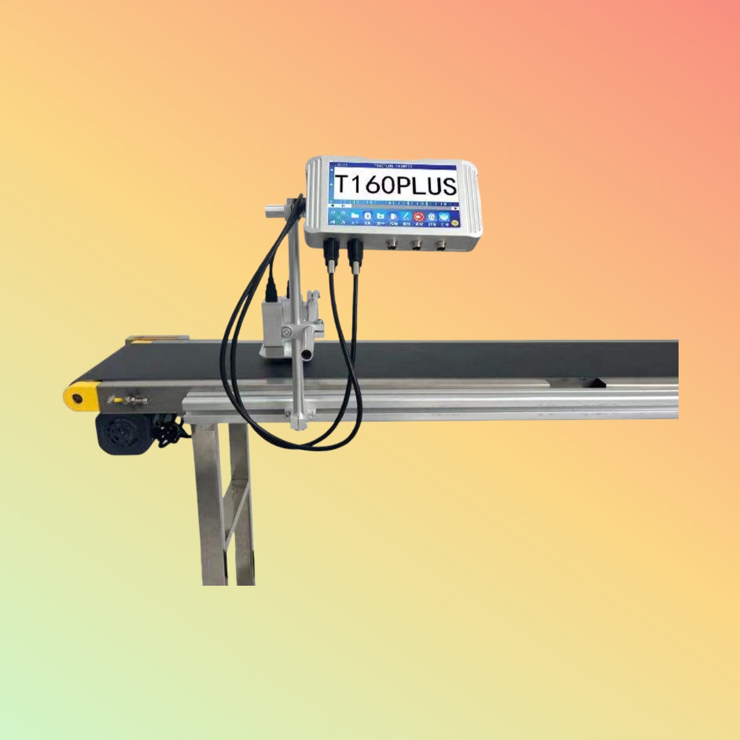 YAOMATEC 12.7mm Online Inkjet Printer for Date, Logo & Code