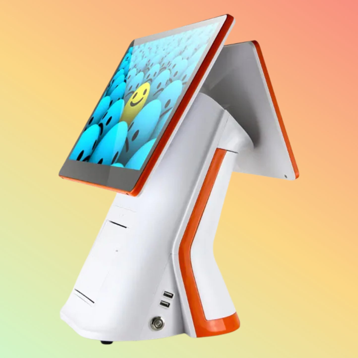 CARAVPOS Dual Screen Touch POS Terminal Register 4GB/8GB 1080p