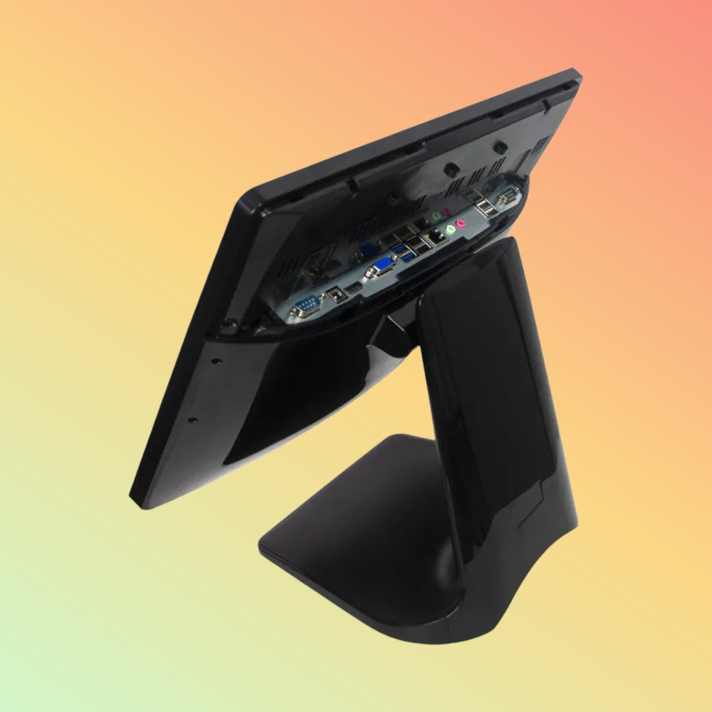 CARAVPOS - 15+15 Inch Retail Pos Terminal Machine Tablet Touch Screen Dual Screen Pos System Cash Register Pos System