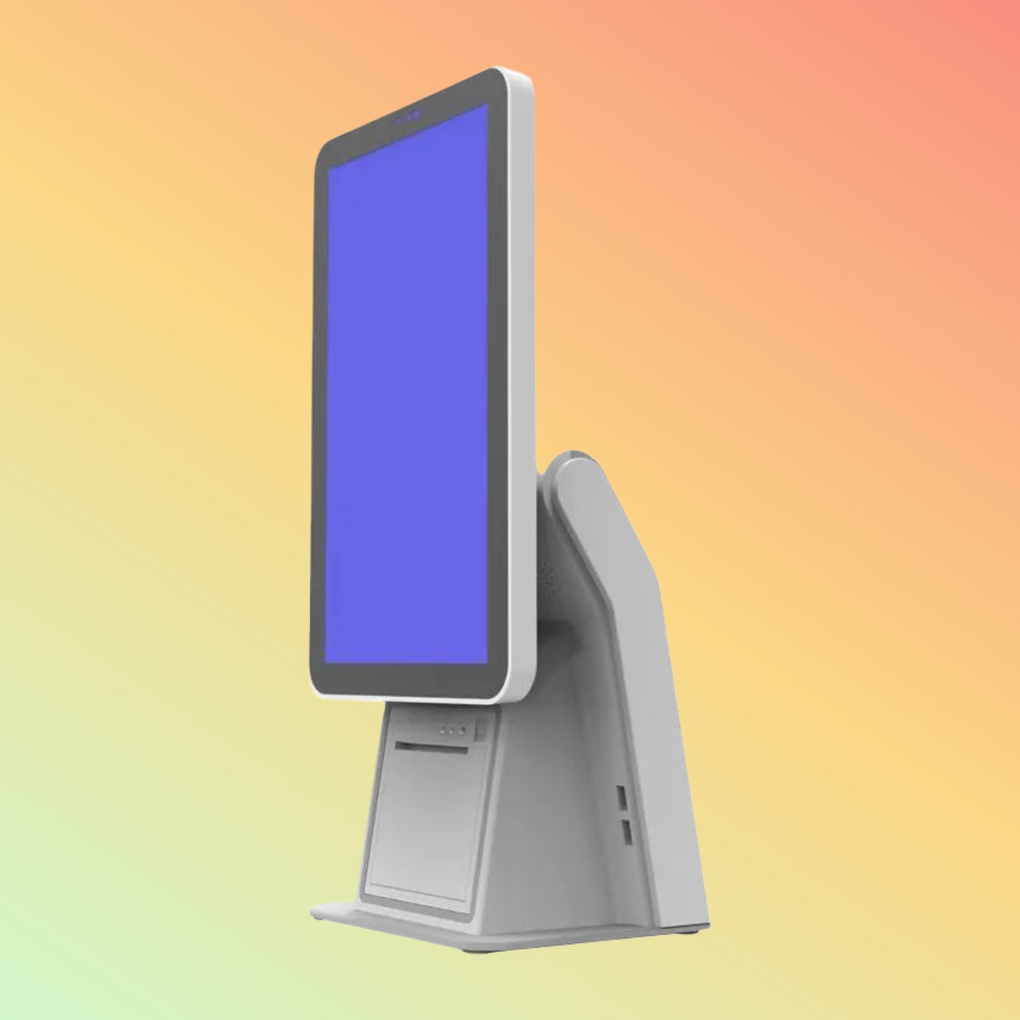 15.6" Self-Service Payment Kiosk, 80mm Printer & Optional Display