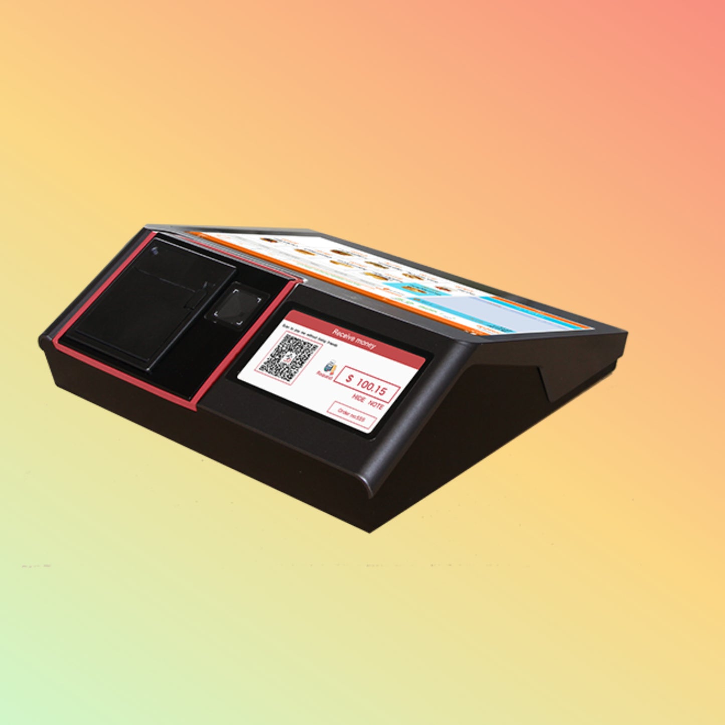 Win System POS 12.5" Touch Cash Register w/ Printer & NFC Option