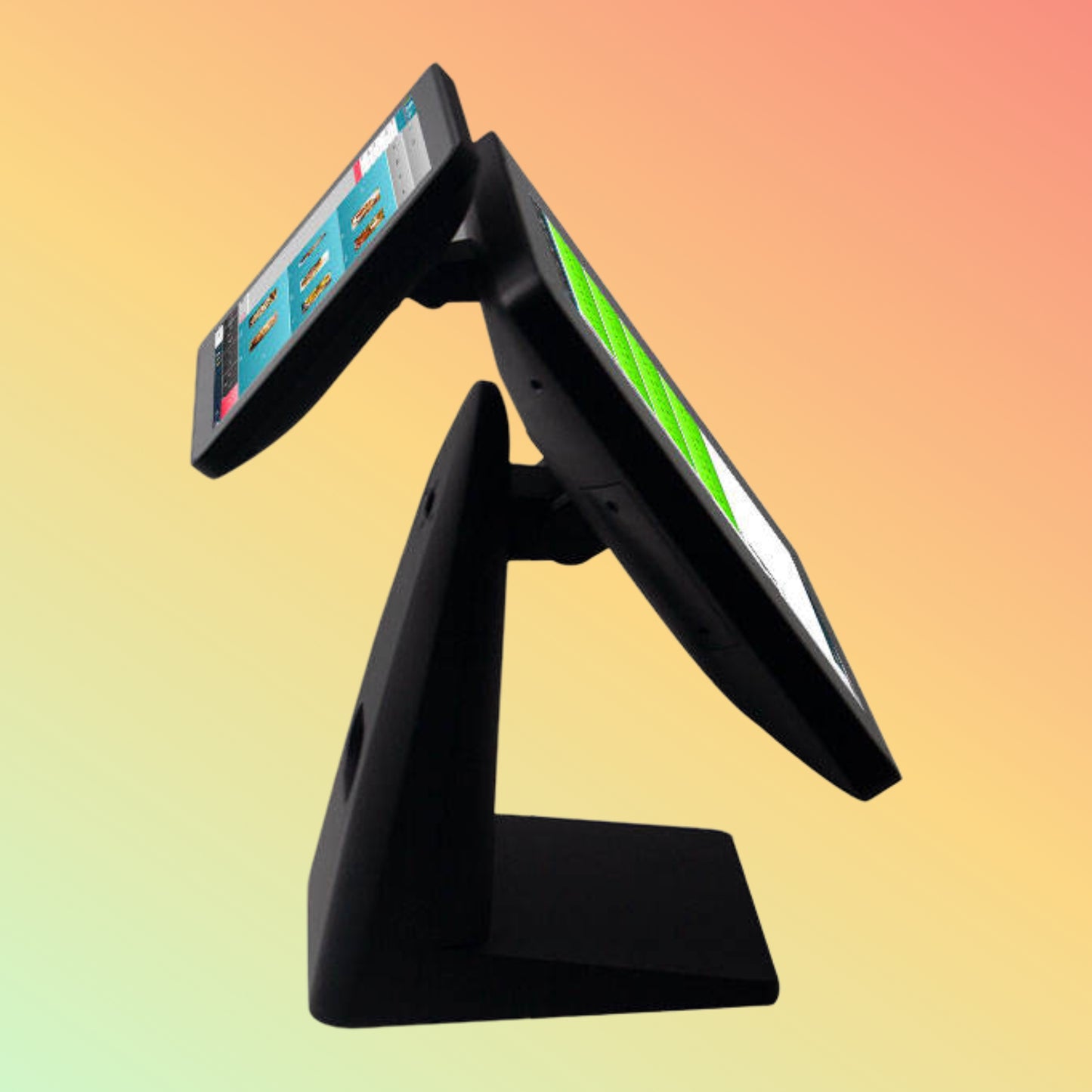 15.6" HD Aluminum Touch POS, Coffee/Retail w/ 2nd Display & Software
