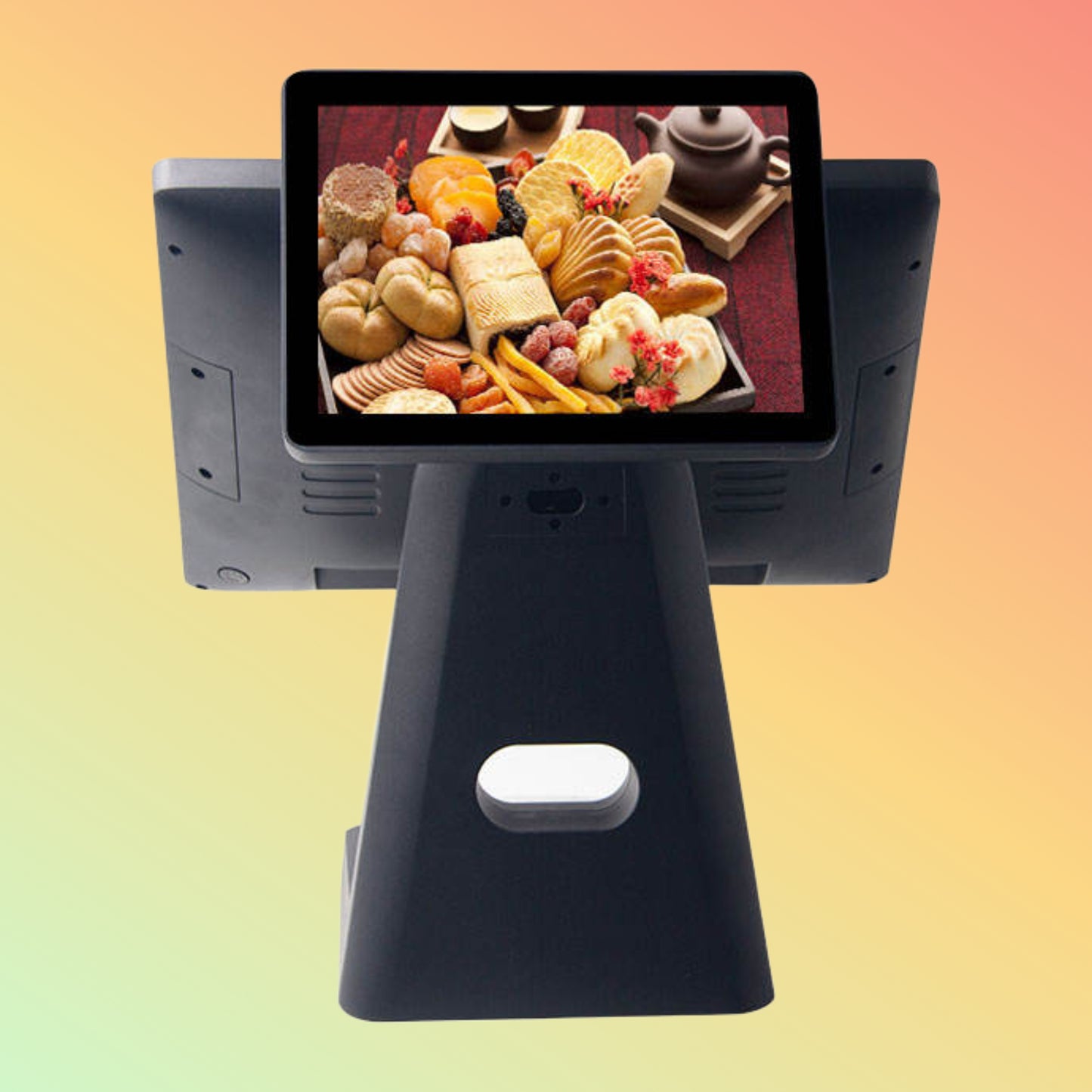 15.6" HD Aluminum Touch POS, Coffee/Retail w/ 2nd Display & Software