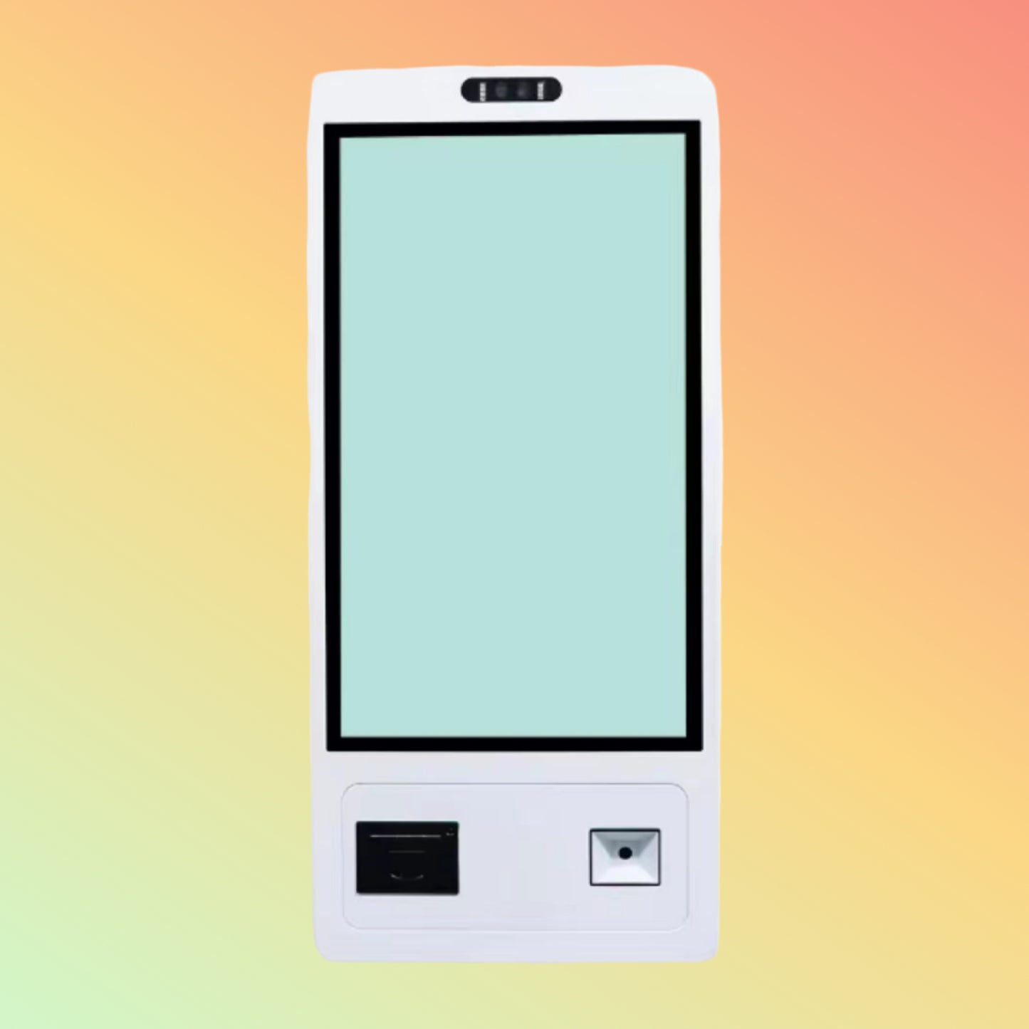 24'' Capacitive Touch Screen Bill Payment Kiosk with 80mm Built-In Printer 2D Scanner Compatible Win/Andr SDK Function Included