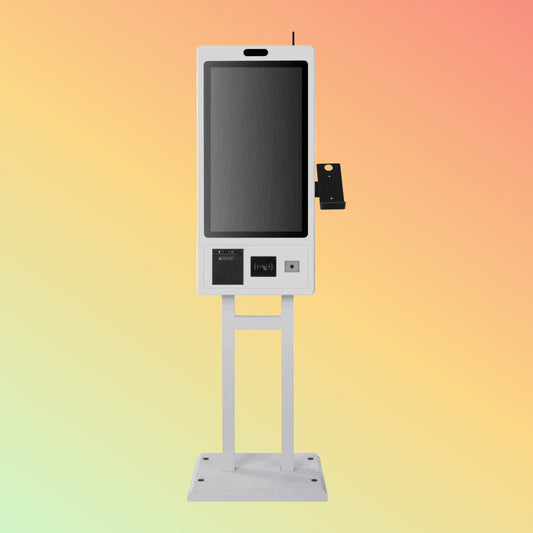 24'' Capacitive Touch Screen Bill Payment Kiosk with 80mm Built-In Printer 2D Scanner Compatible Win/Andr SDK Function Included