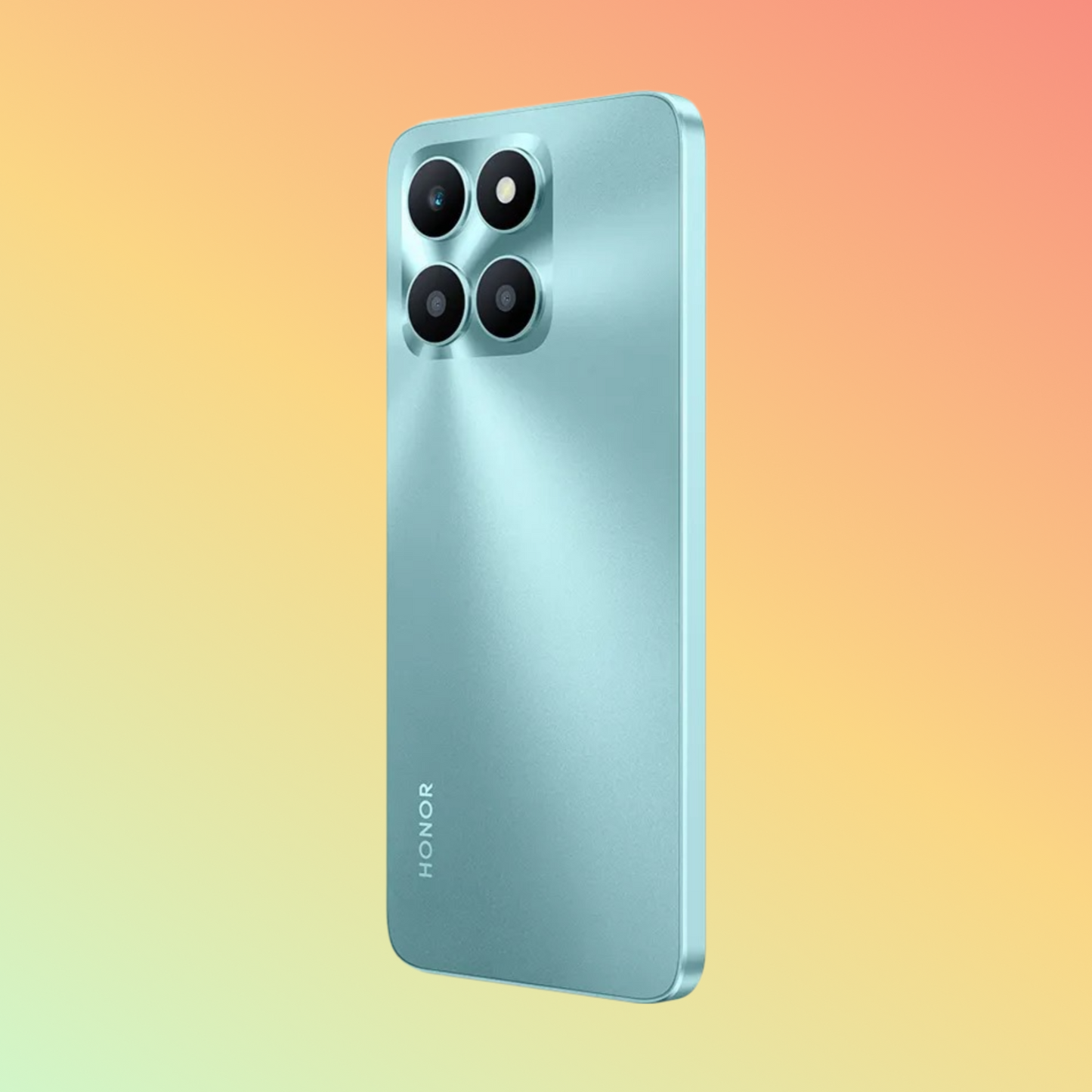 Honor X6A 4G Smartphone 4GB 128GB, Cyan Lake, 128 GB