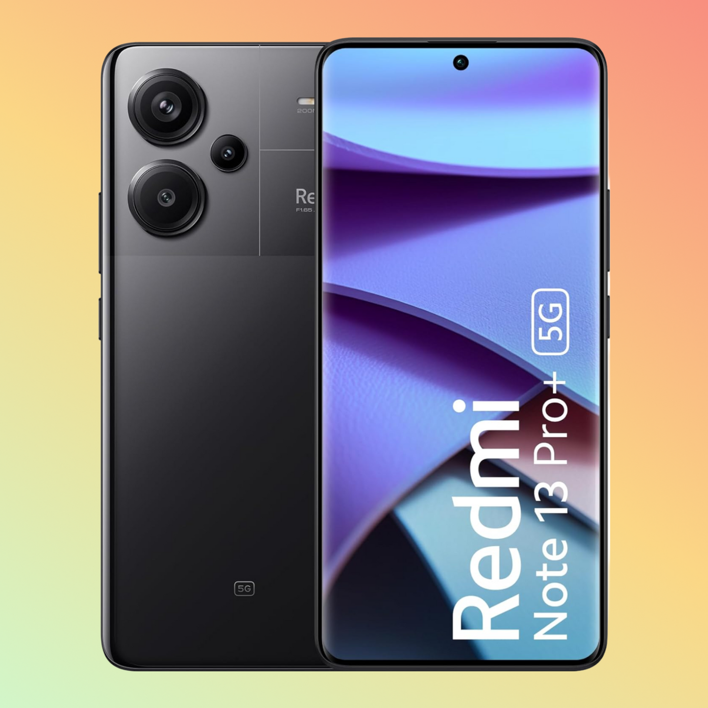 Xiaomi Redmi Note 13 Pro Plus 5G Dual Sim 12GB RAM 512GB ROM Fusion Black
