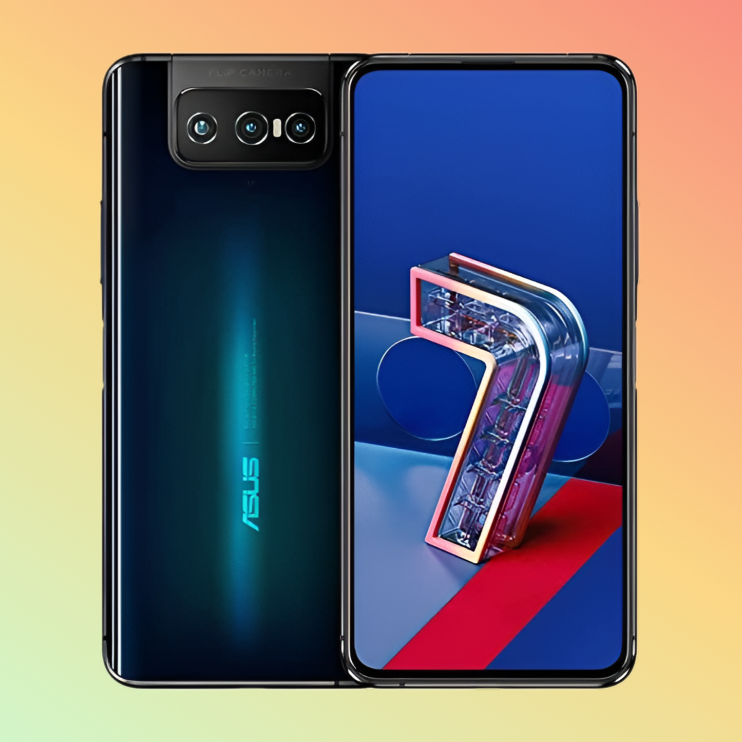 ASUS - Zenfone 7 Pro (ZS671KS) 5G 256GB 8GB Global Edition - Aurora Black