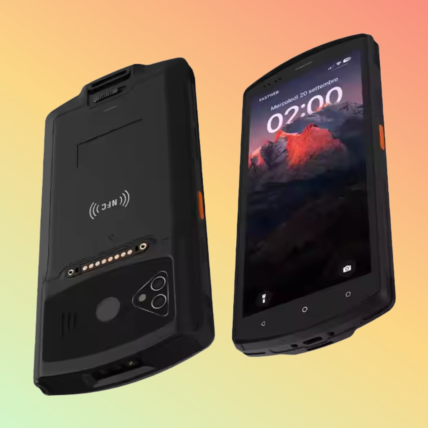 Android 12 PDA with 2D Scanner, RFID, WiFi, Inventory Data Collector