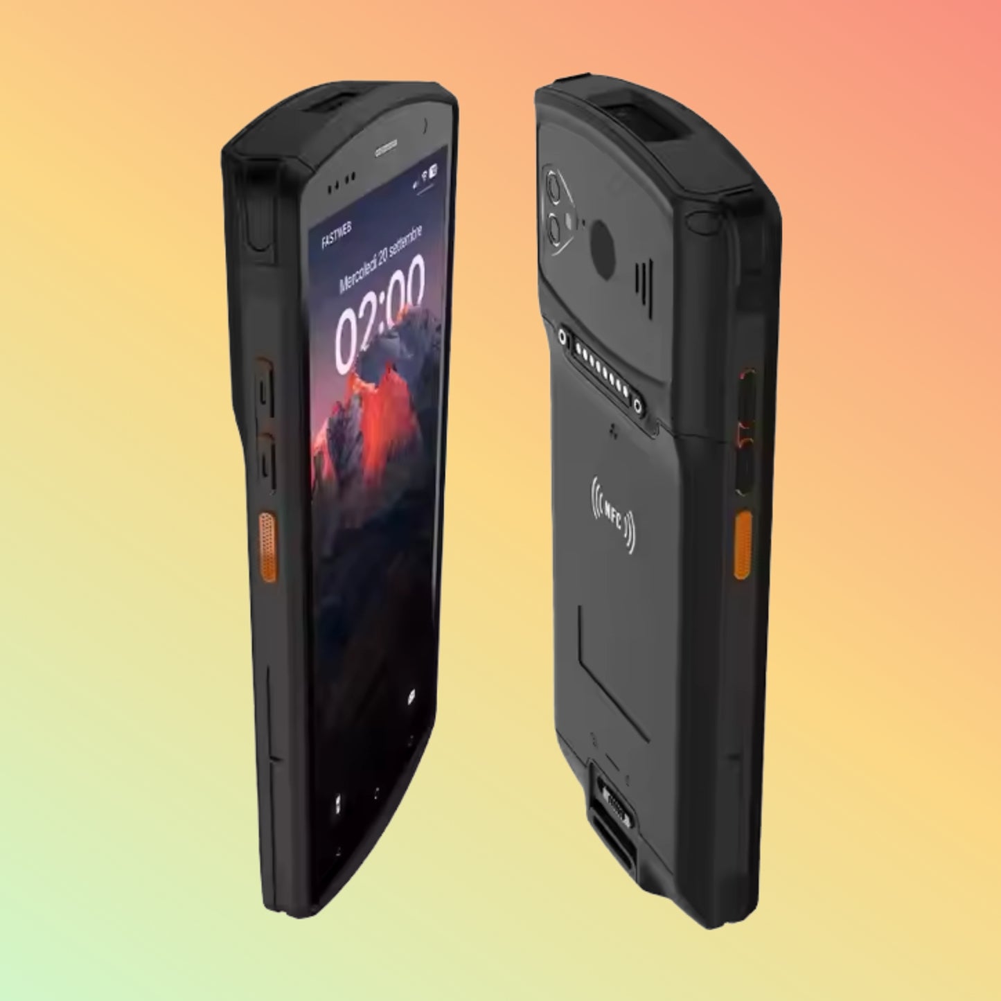 Android 12 PDA with 2D Scanner, RFID, WiFi, Inventory Data Collector
