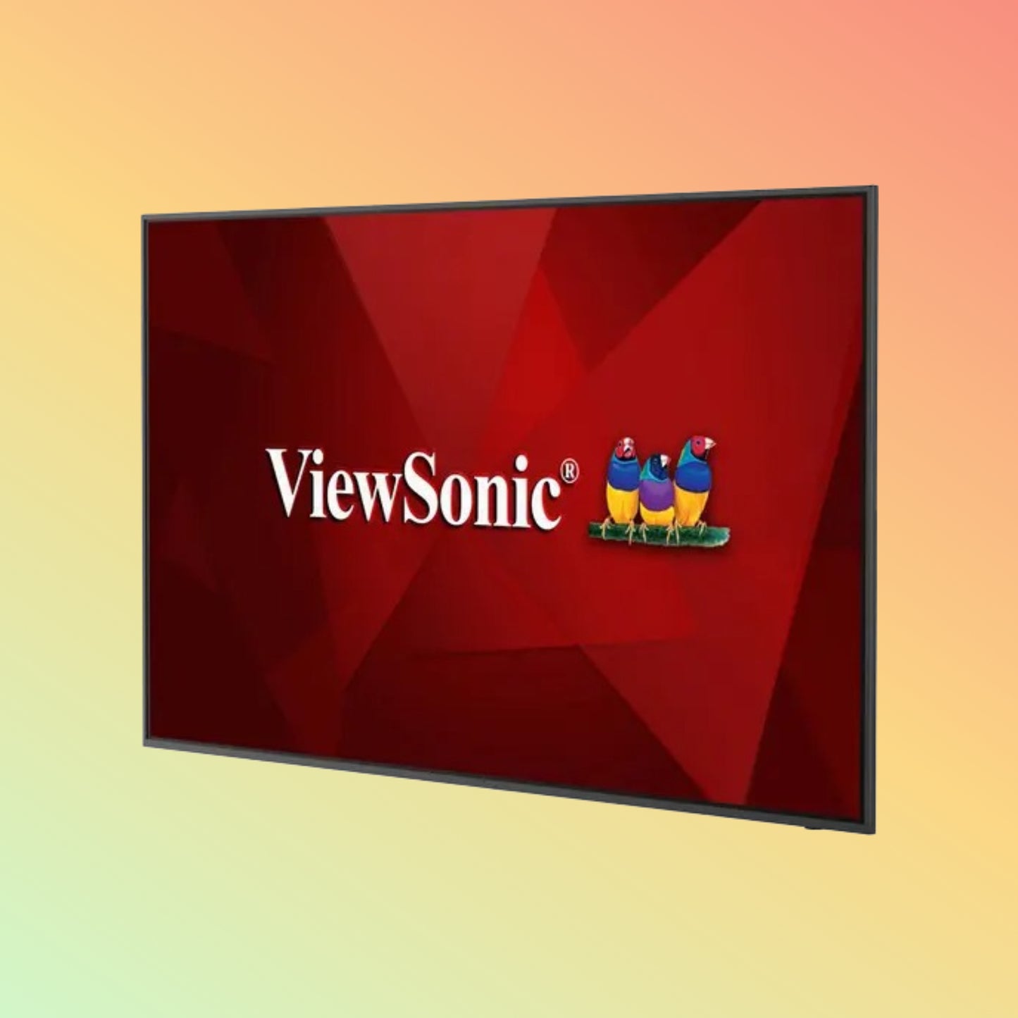 ViewSonic CDE6530-W1 65" 4K Display – 450 nits, 60Hz, Wi-Fi 6, Bluetooth, Portrait/Landscape