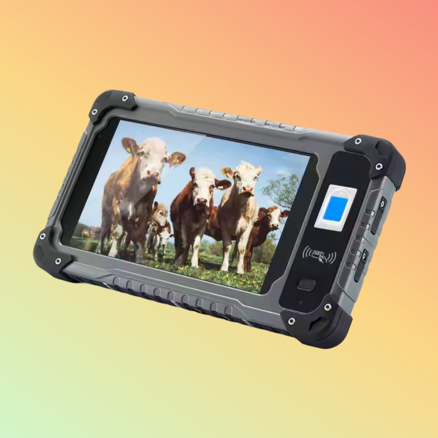 OEM S70 7" Rugged Tablet – Waterproof, 10000mAh, UHF RFID, Barcode, Android