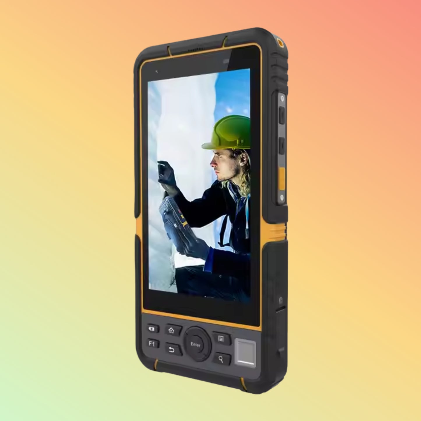 T60 Oem Odm Industrial Tablet Pc Rugged Pdas 5.5 Inch 4G Lte Wifi 8gb Ram Option Gpio Rs232 Rs485 Uart for Warehouse Handheld