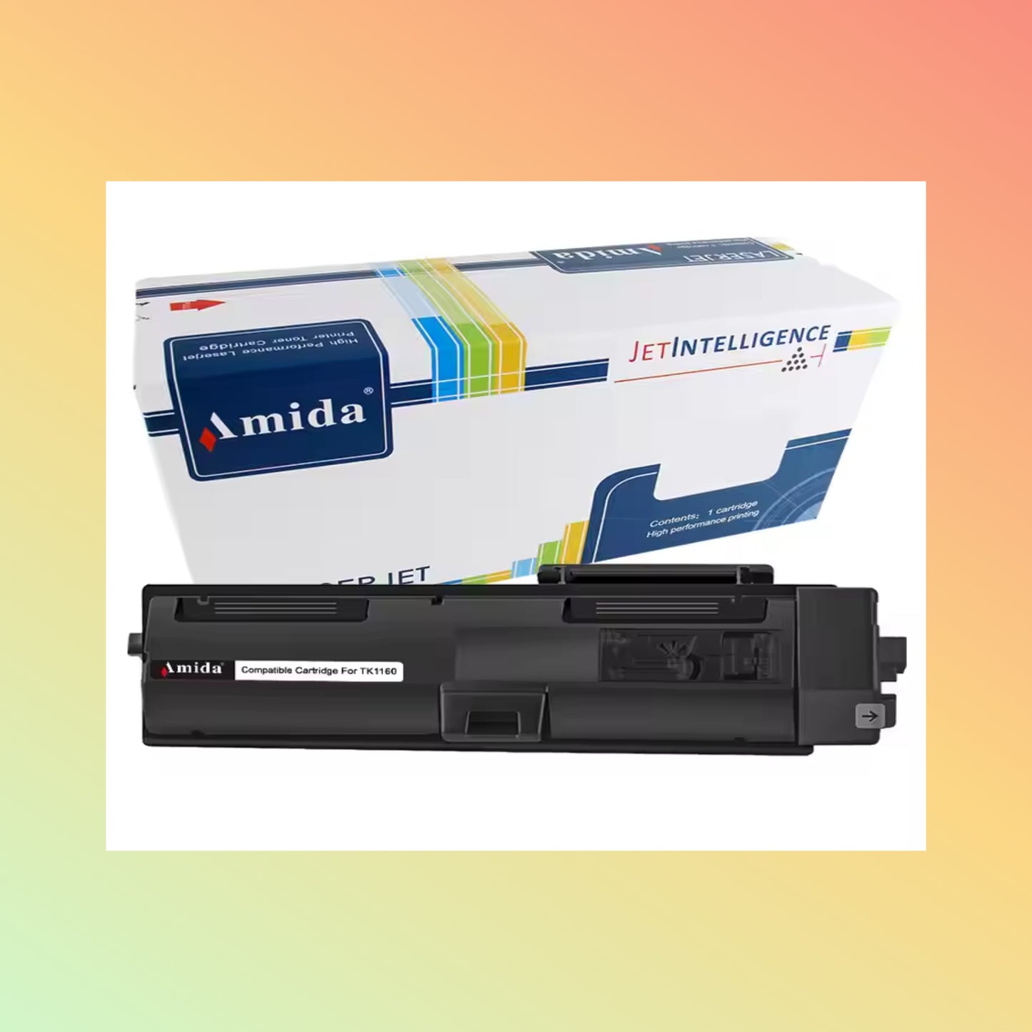 Amida Toner TK1160 TK1161 TK1162 TK1163 TK1164 TK1165 Compatible Toner Cartridge