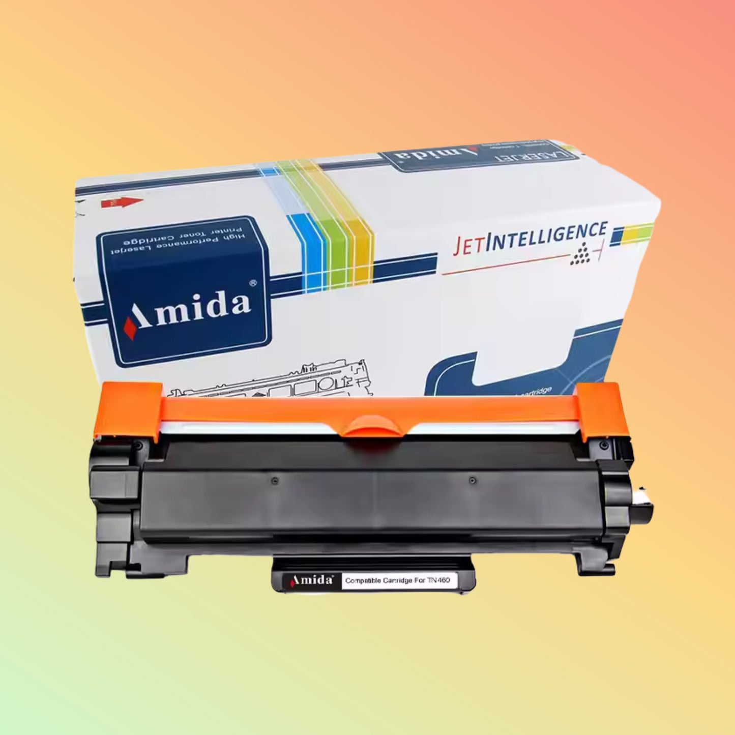 Amida Toner Wholesale TN460 Compatible Cartridge for Brother Printer Toner Cartridges