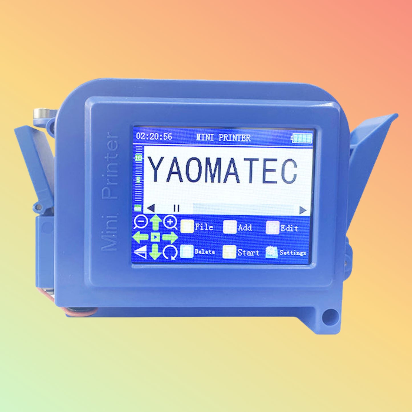 Yaomatec 12.7mm Mini Handjet Printer for Expiry Date