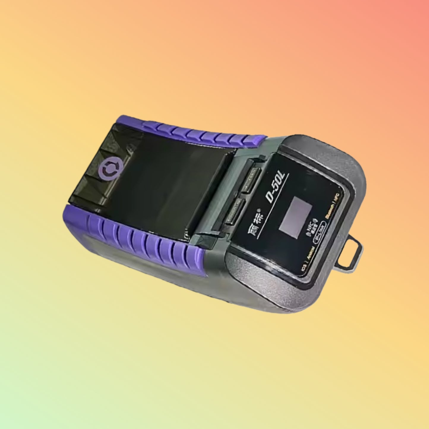 D-50L Handheld Heat Transfer Label Printer, Portable Label Machine 300dpi