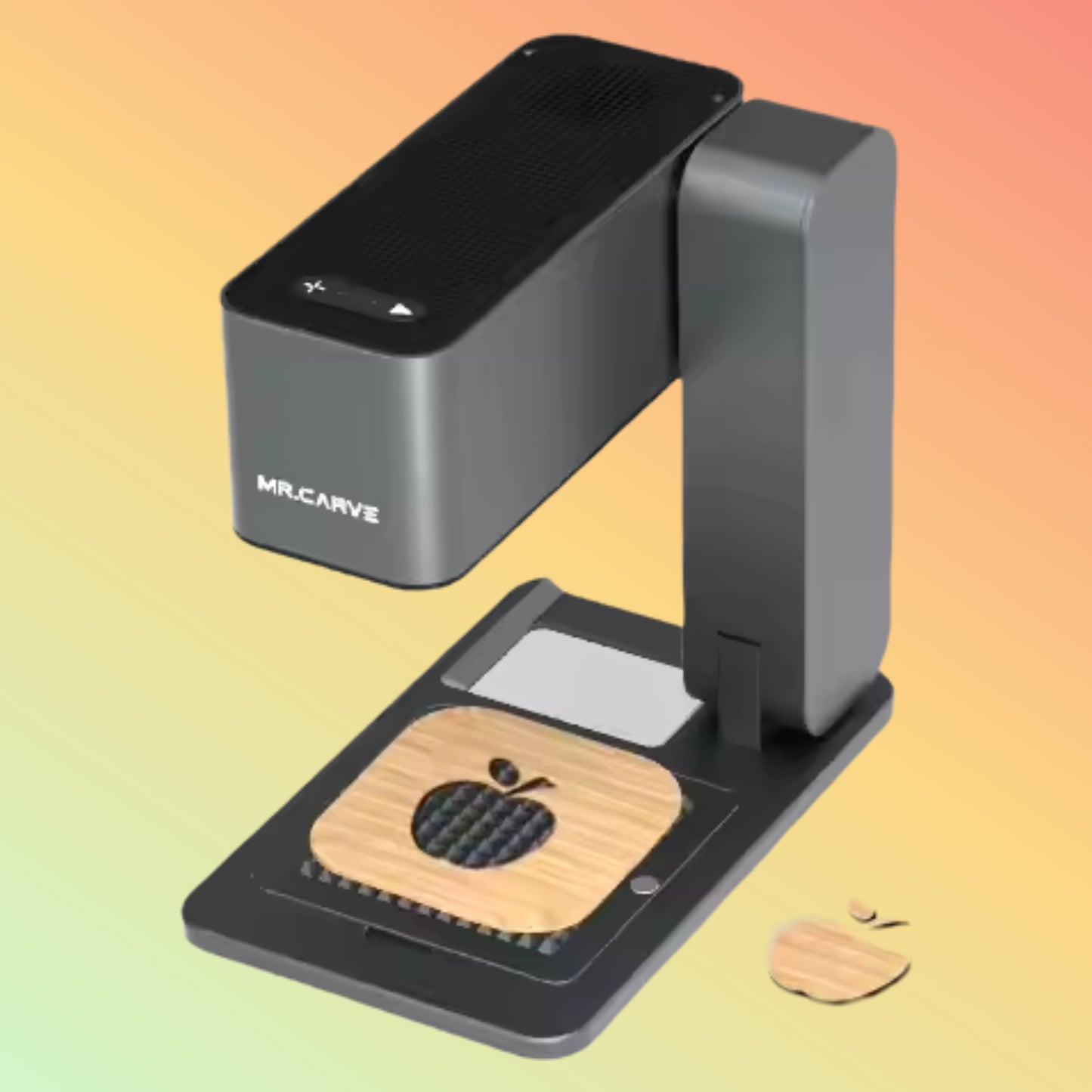 Daja C1 Fiber Laser Engraver with R4 Rotating Roller for Metal