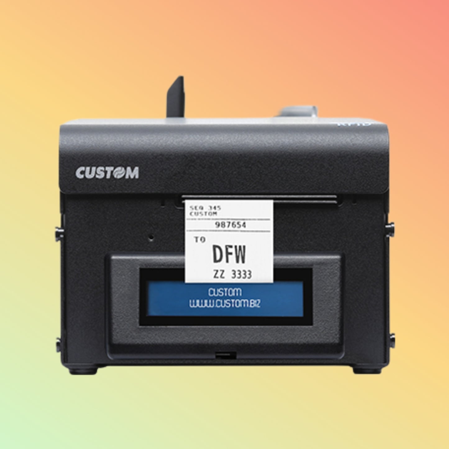 Custom TK302III MetalBoarding Pass And Baggage Tag Printer With Strong Auto-Cutter