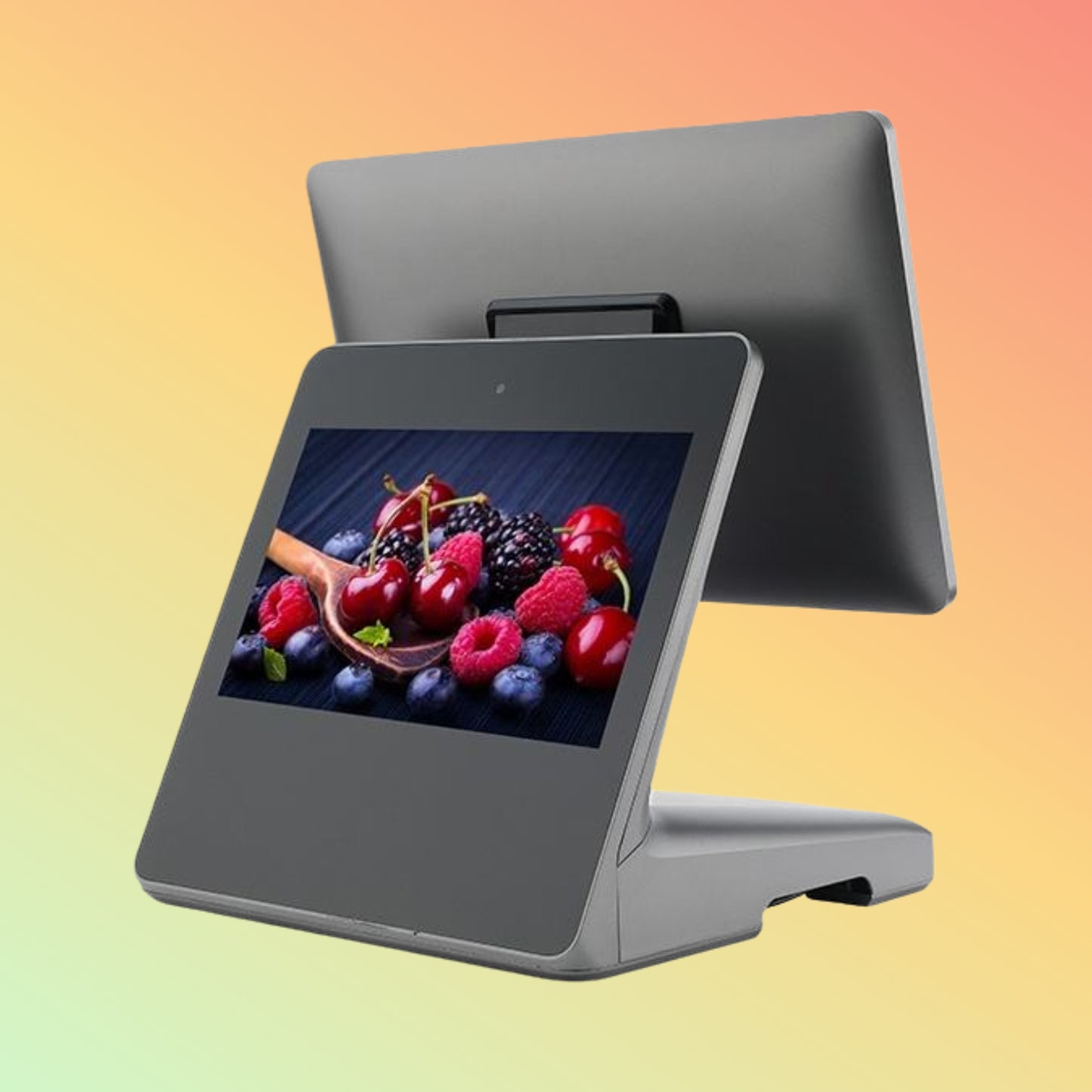 15.6" Android/Win POS System, Touch Cash Register w/ 2nd Display