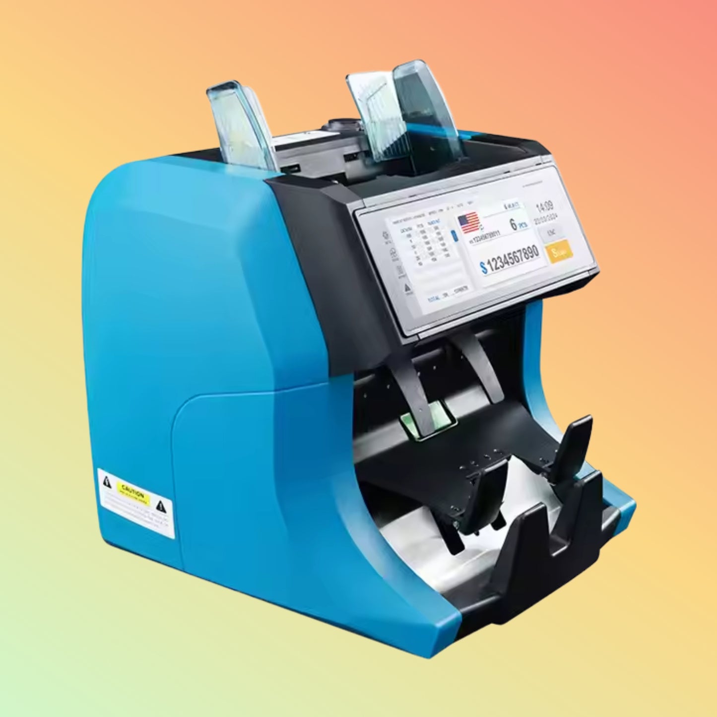NUMEN SH-209Q Portable Auto Mixed Value Multi-Currency Counter