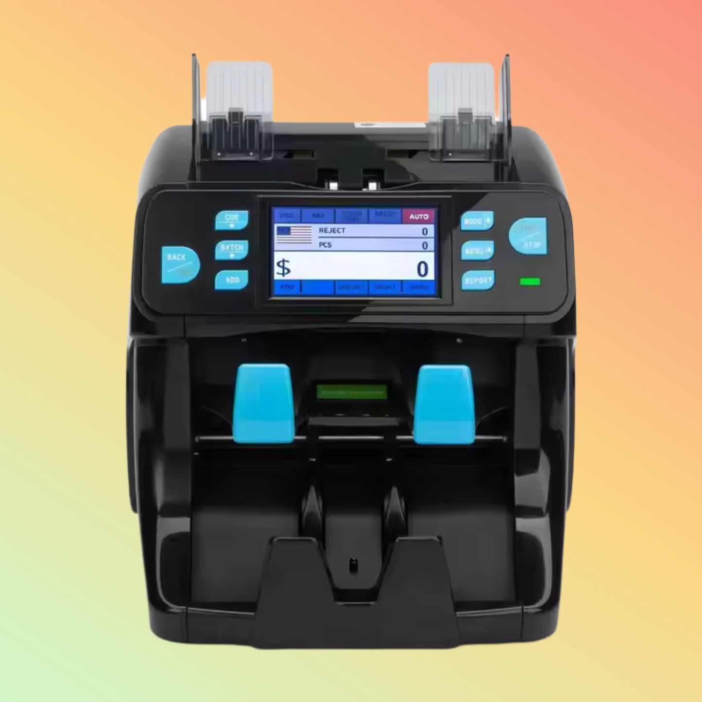 Numen SH-208C Hot-Sell 2-Pocket Money Counting & Detection Machine