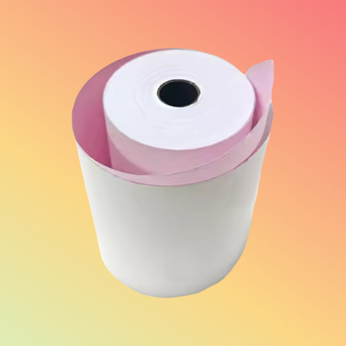 Carbonless Paper Office Computer ATM POS Printed Thermal 2 Ply NCR Carbonless Copy Paper Rolls