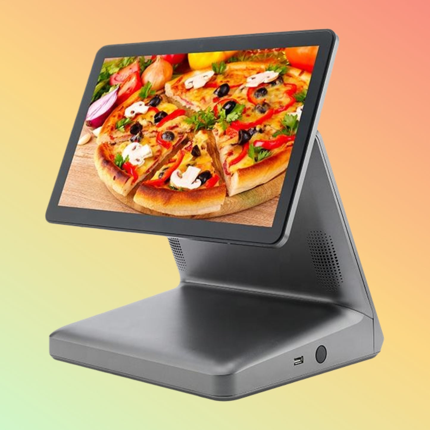 15.6" Android/Win POS System, Touch Cash Register w/ 2nd Display