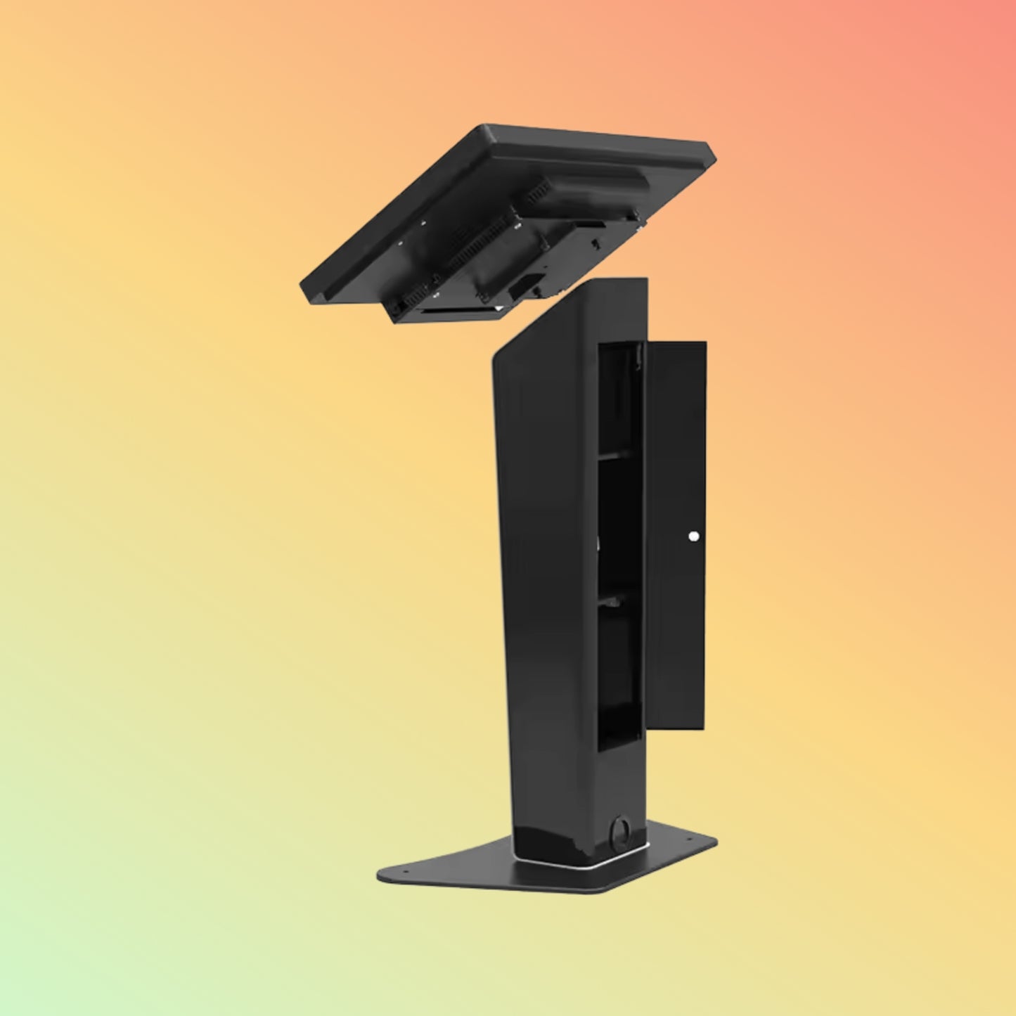 MAKEN 32 inch floor stand guide checking lcd information interactive advertising digital multimedia information kiosk