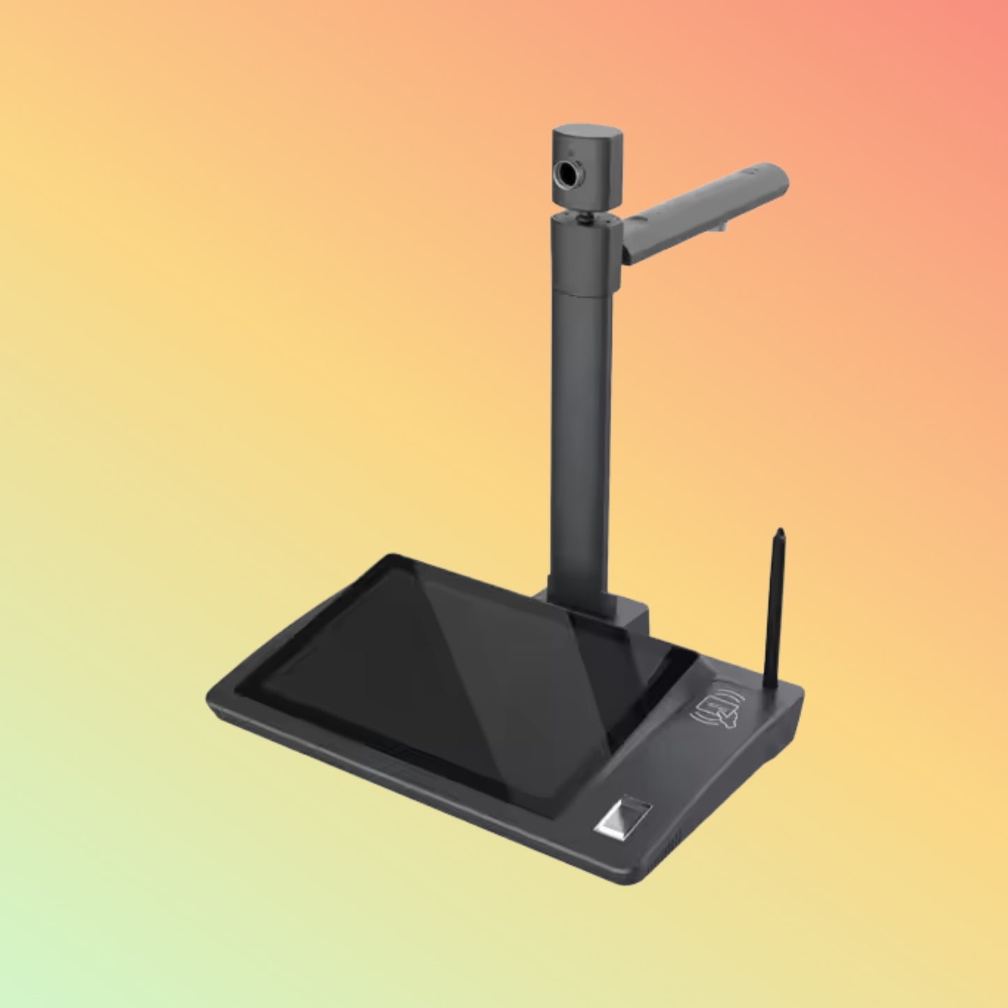 10.1'' Smart High-speed camera signature pad with Fingerprint Dual Camera IC card Government Bank Institution paperless solution