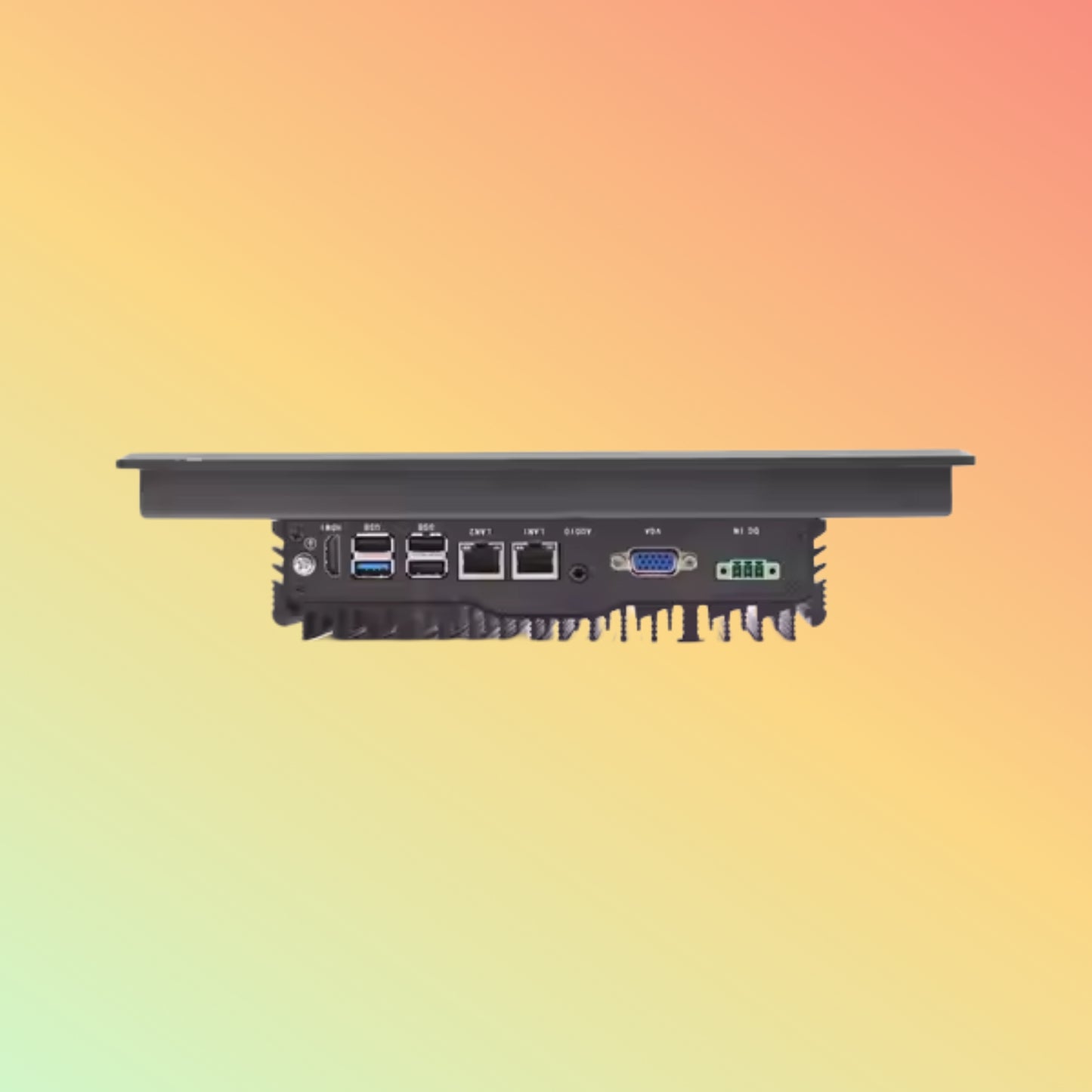 CESIPC 10 to 24 Inch Panel PC Embedded IP65 Waterproof Touch Panel PC With VGA/RS232/RS485/WIFI Wall Mounted Industrial Computer