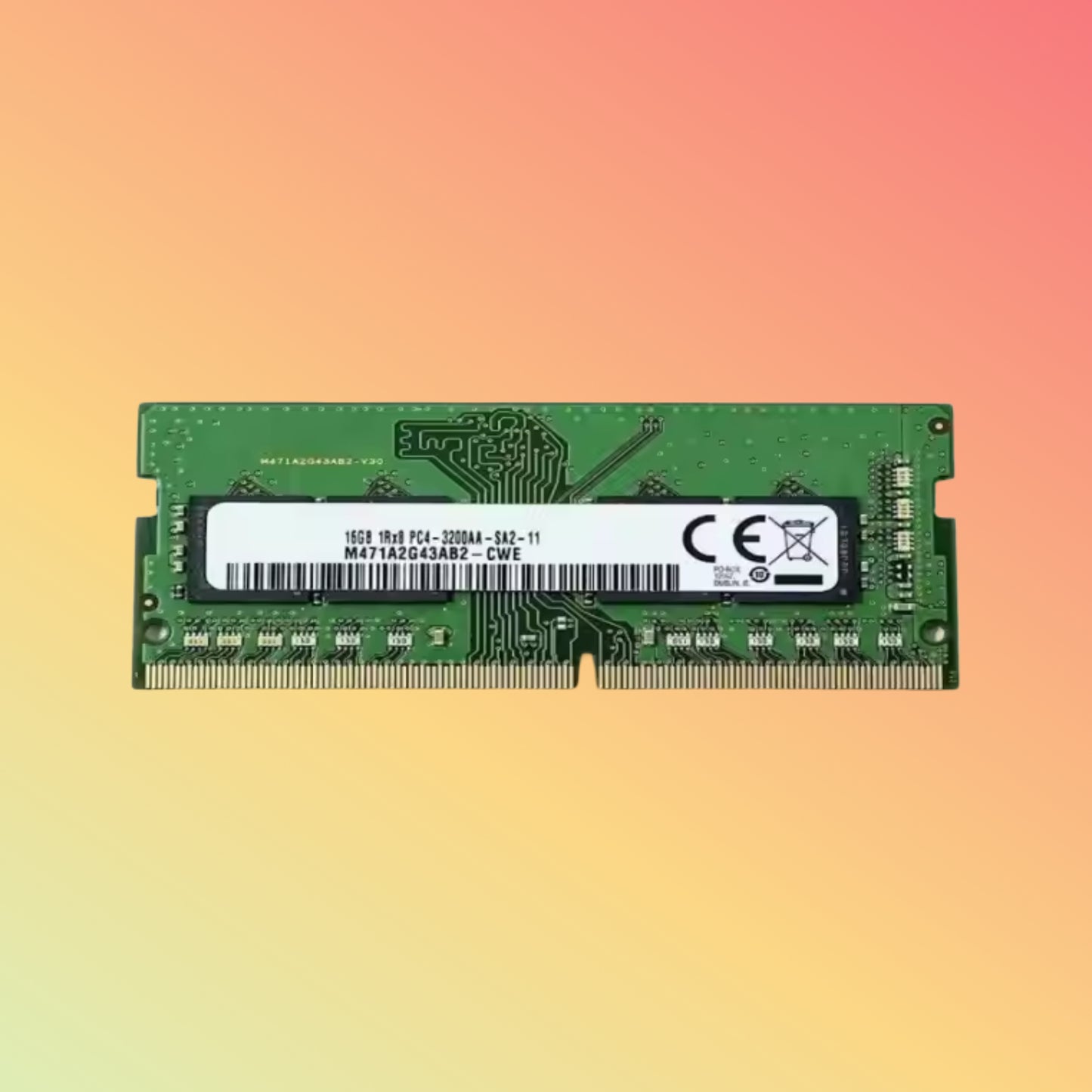 M393A2K43CB2-CVF 16GB DDR4-2933 RDIMM PC4-23466U-R Dual Rank X8 Module for S-a-ms-u-n-g