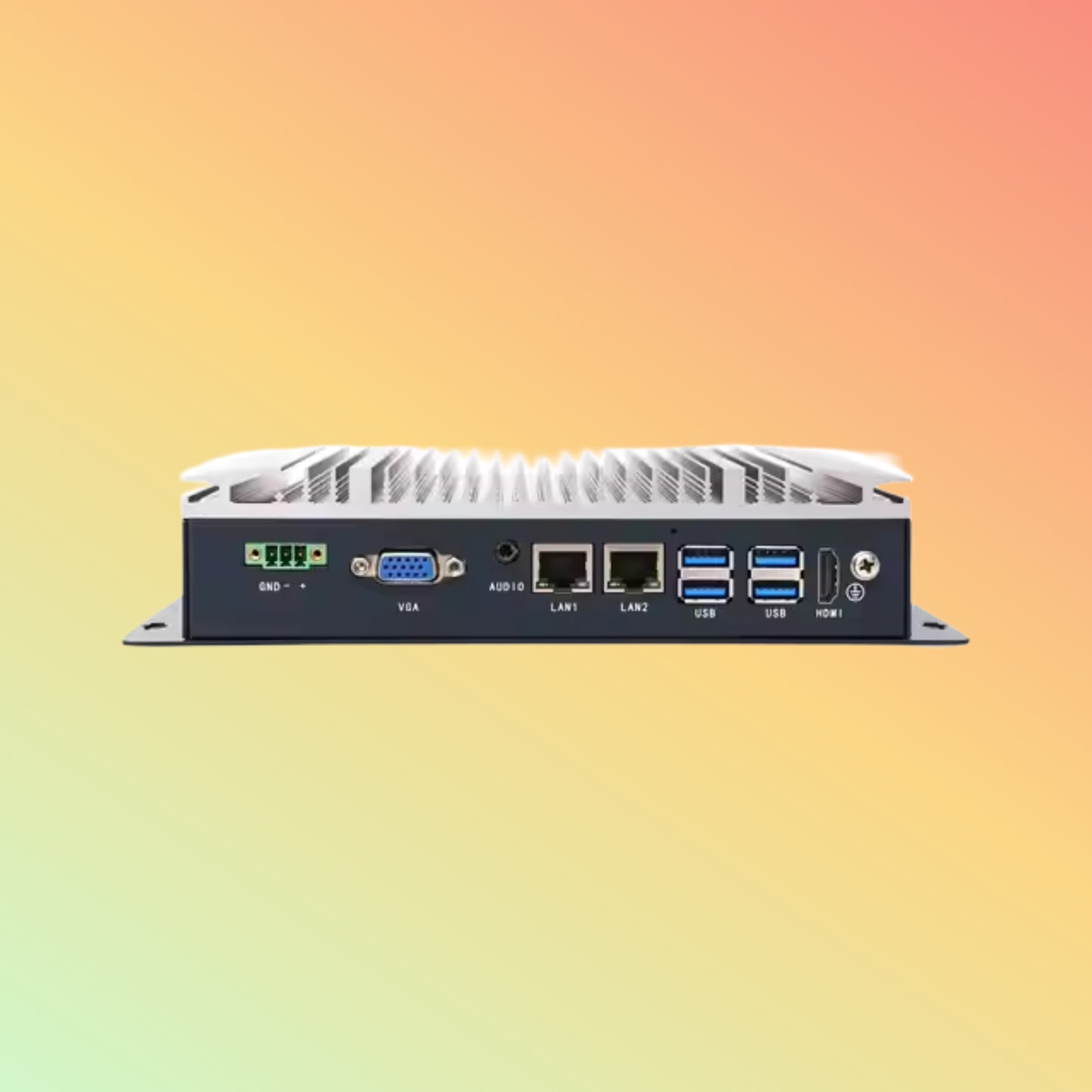 Fanless Embedded Industrial PC i3/i5/i7