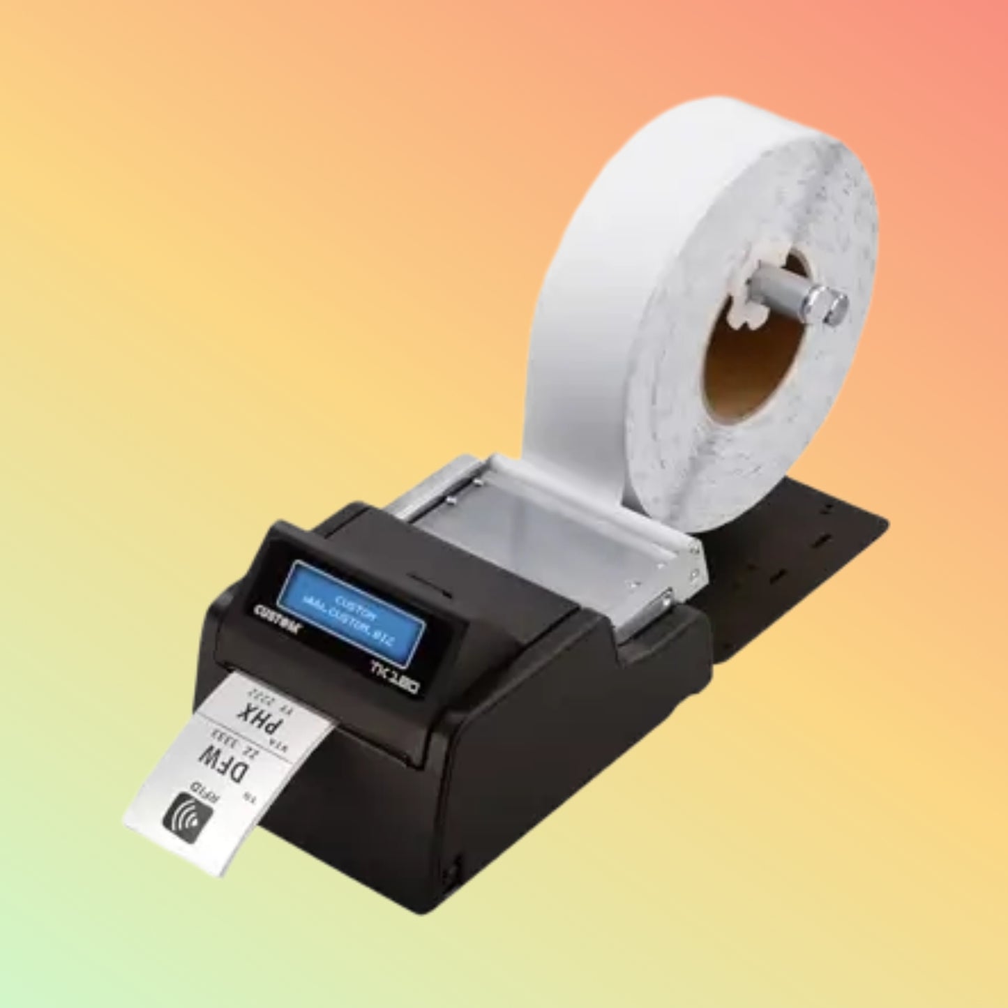 Custom TK202III Metal Boarding Pass & Baggage Tag Printer