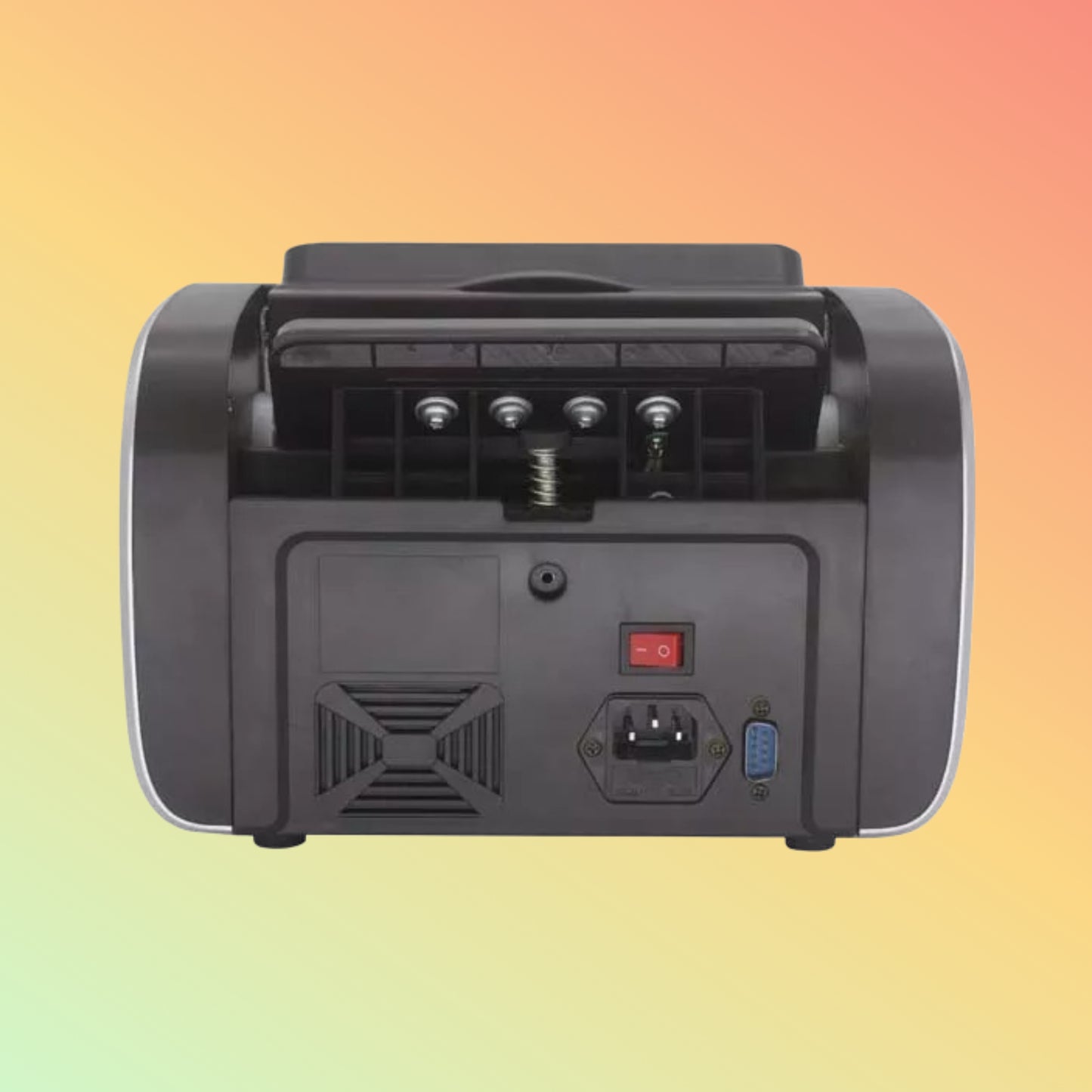 Union Portable Money Counter Bill Counter Silver LED Money Counting Machine