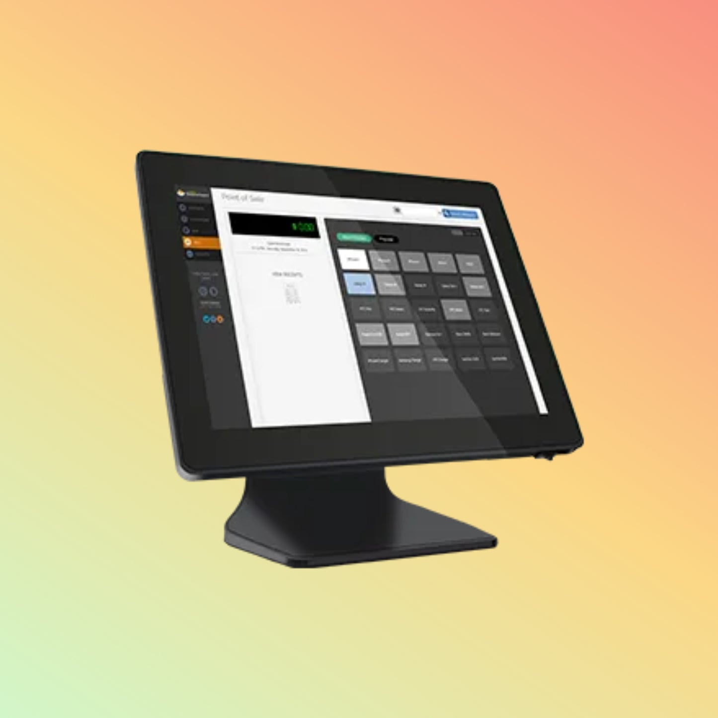 CARAVPOS - 15+15 Double Screen Pos System Electronic Cashier Register Offline Pos Systems AIO-1568 Pos System