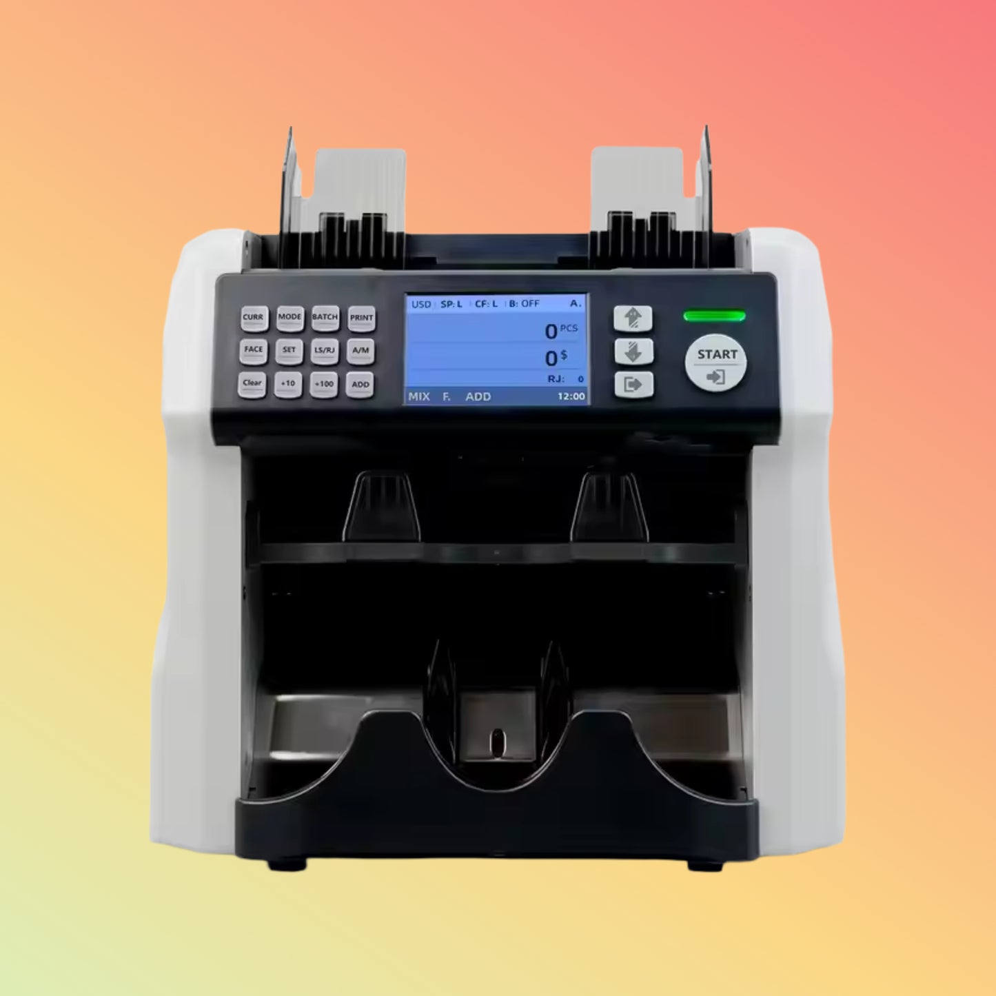 UNION 200A ECB-Approved High-Speed Currency Sorter & Counter