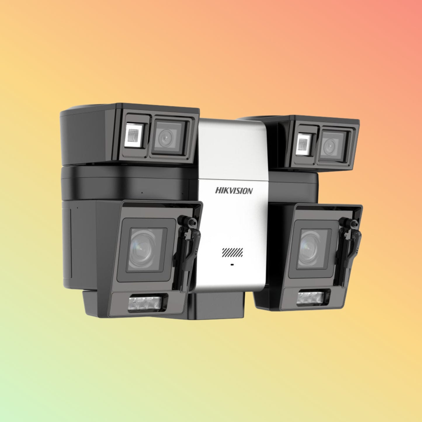 Hikvision iDS-2CD8V446G0/X4-XZHS(Y) 4MP DeepinView Quad-Lens Omni Camera